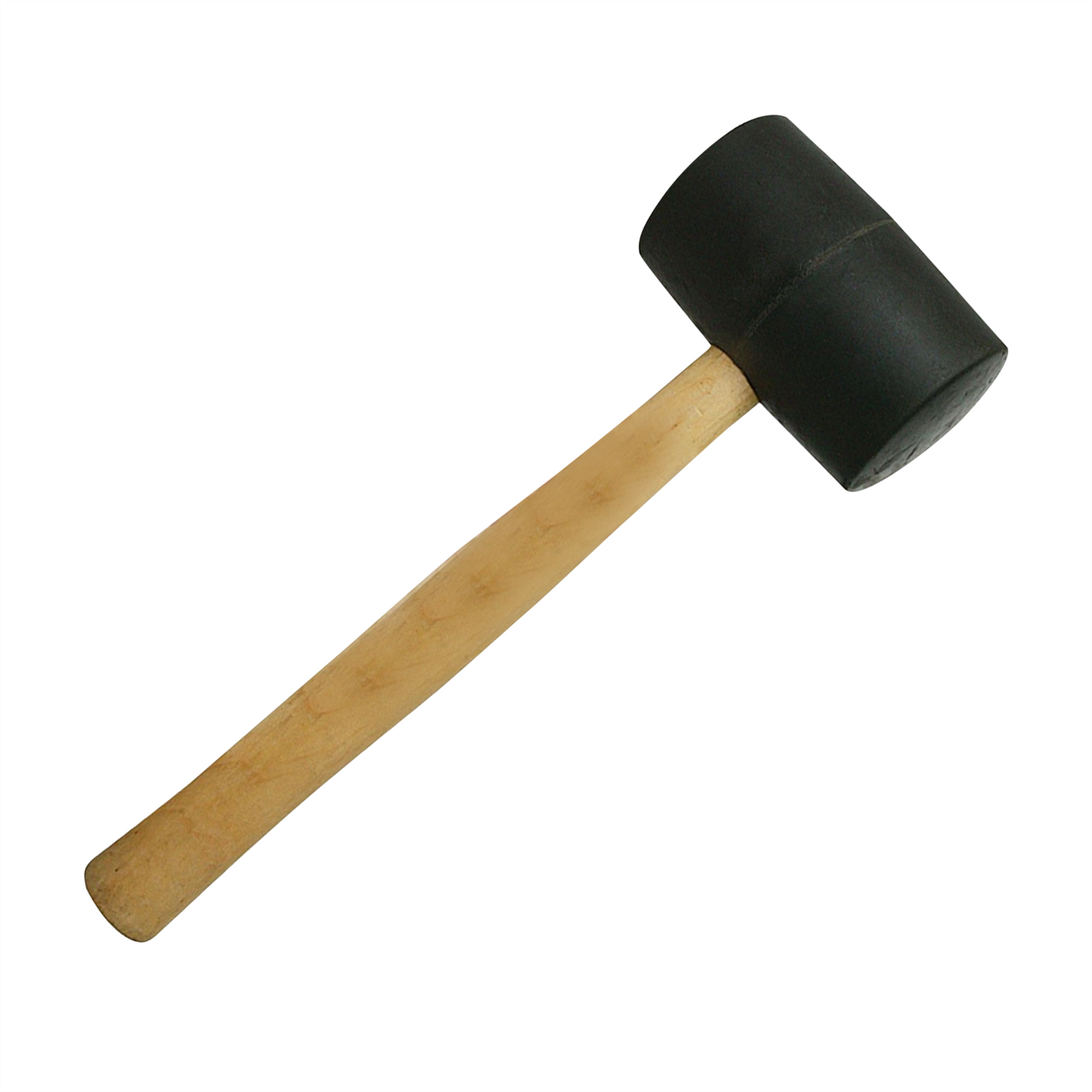 Black Rubber Mallet - 24Oz (680G) Camping Building Marqee Tent Pegs Mallet DIY