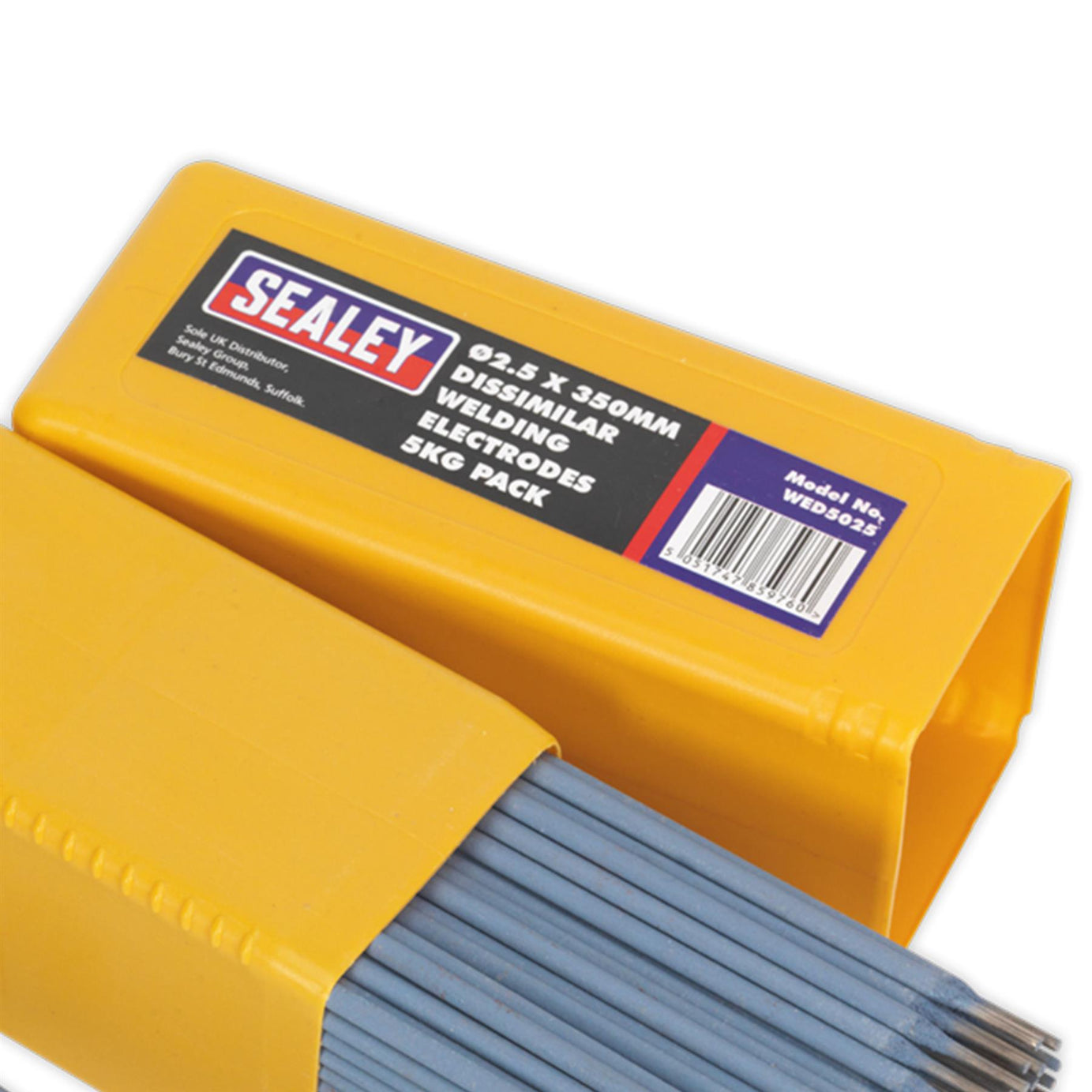 Welding Electrodes Dissimilar 2.5 x 300mm 5kg Pack.Sealey