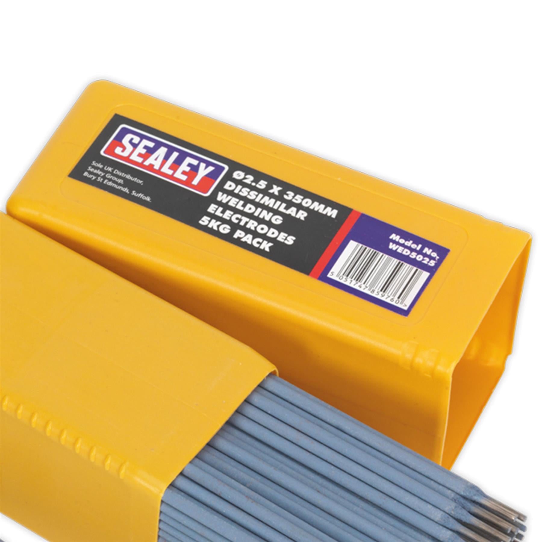 Welding Electrodes Dissimilar 2.5 x 300mm 5kg Pack.Sealey