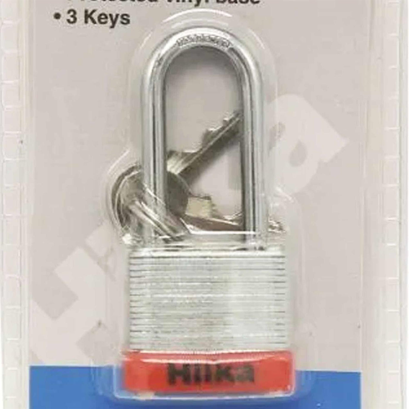 30mm Long Shackle Laminated Padlock with Vinyl Bumper