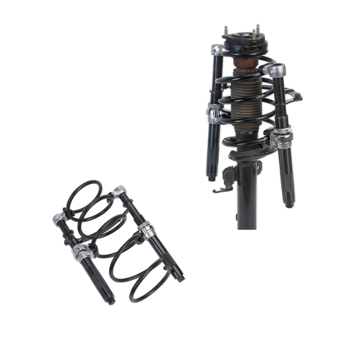 Sealey Coil Spring Compressor Set 2pc Heavy-Duty 1200kg/Pair