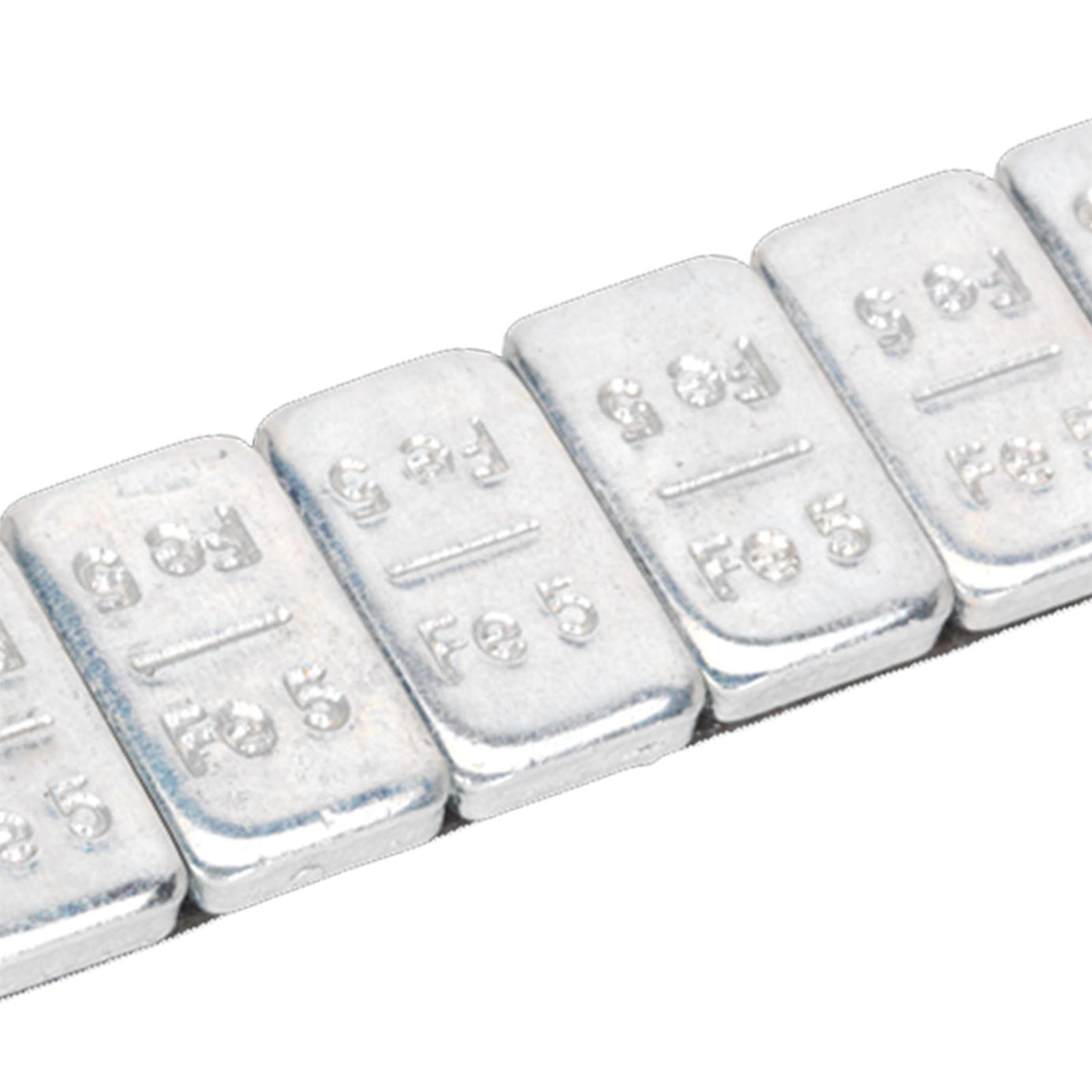 Wheel Weight 5g Adhesive Zinc Plated Steel Pack of 100x12 Sealey