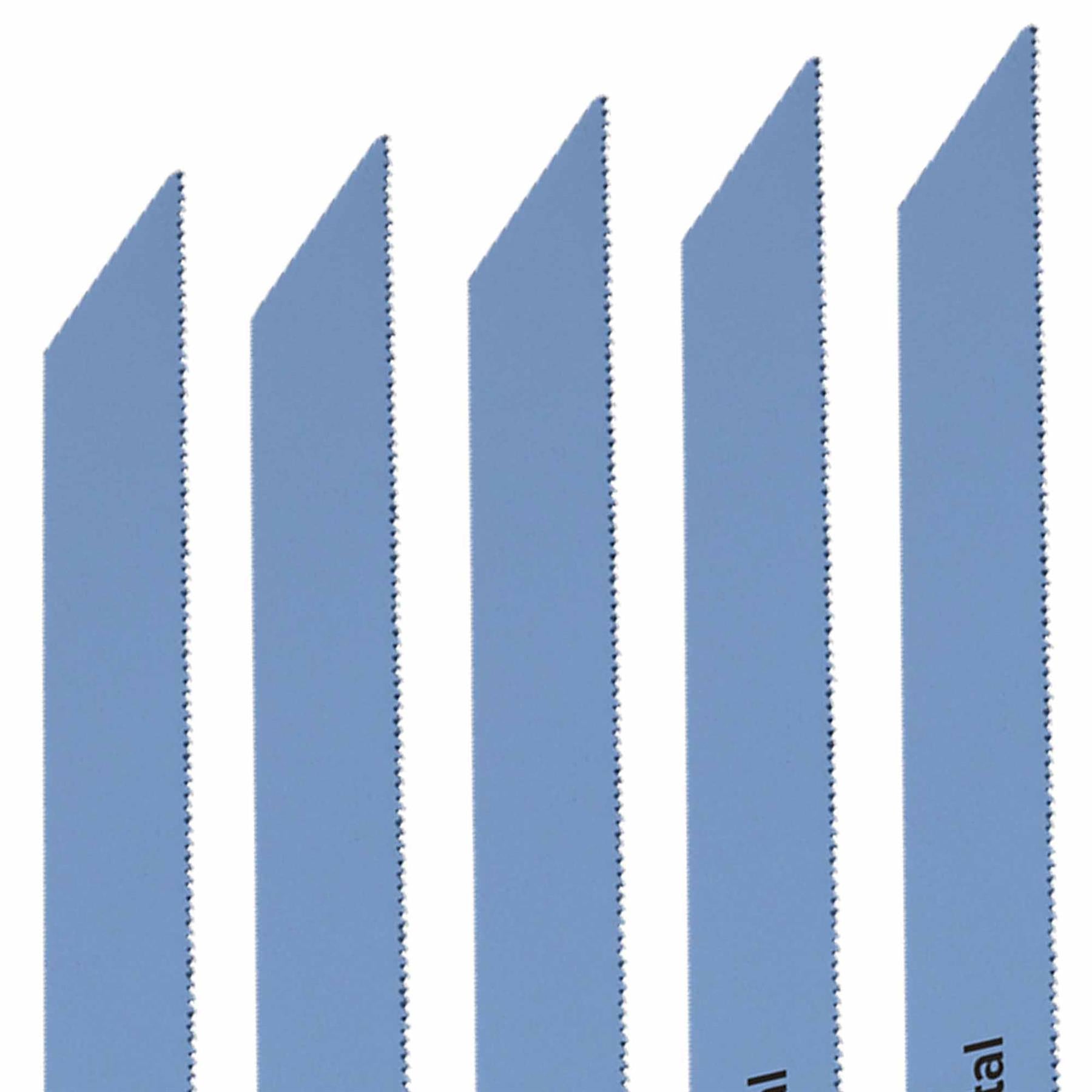 Sealey Reciprocating Saw Blade Metal 230mm 18tpi - Pack of 5