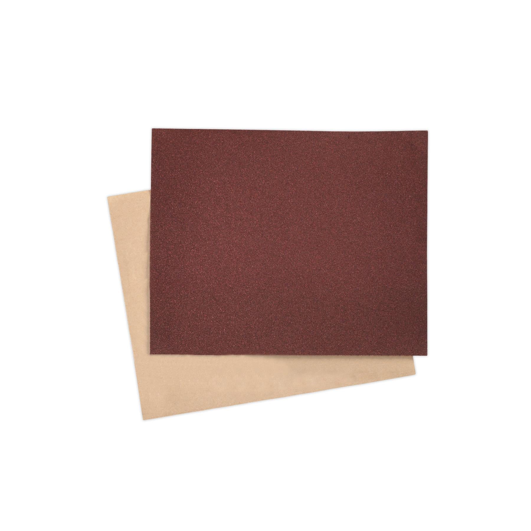 Sealey Production Paper 230 x 280mm 80Grit Pack of 25