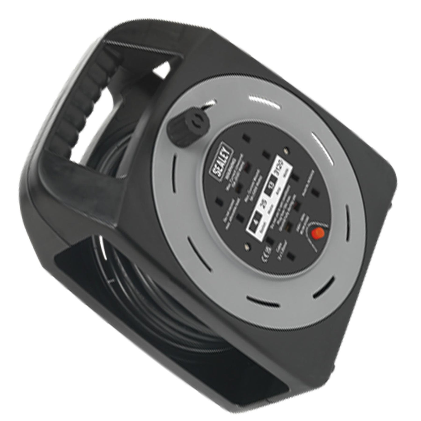 Cable Reel Box Type 25m 4 x 230V 1.25mm² Thermal Trip