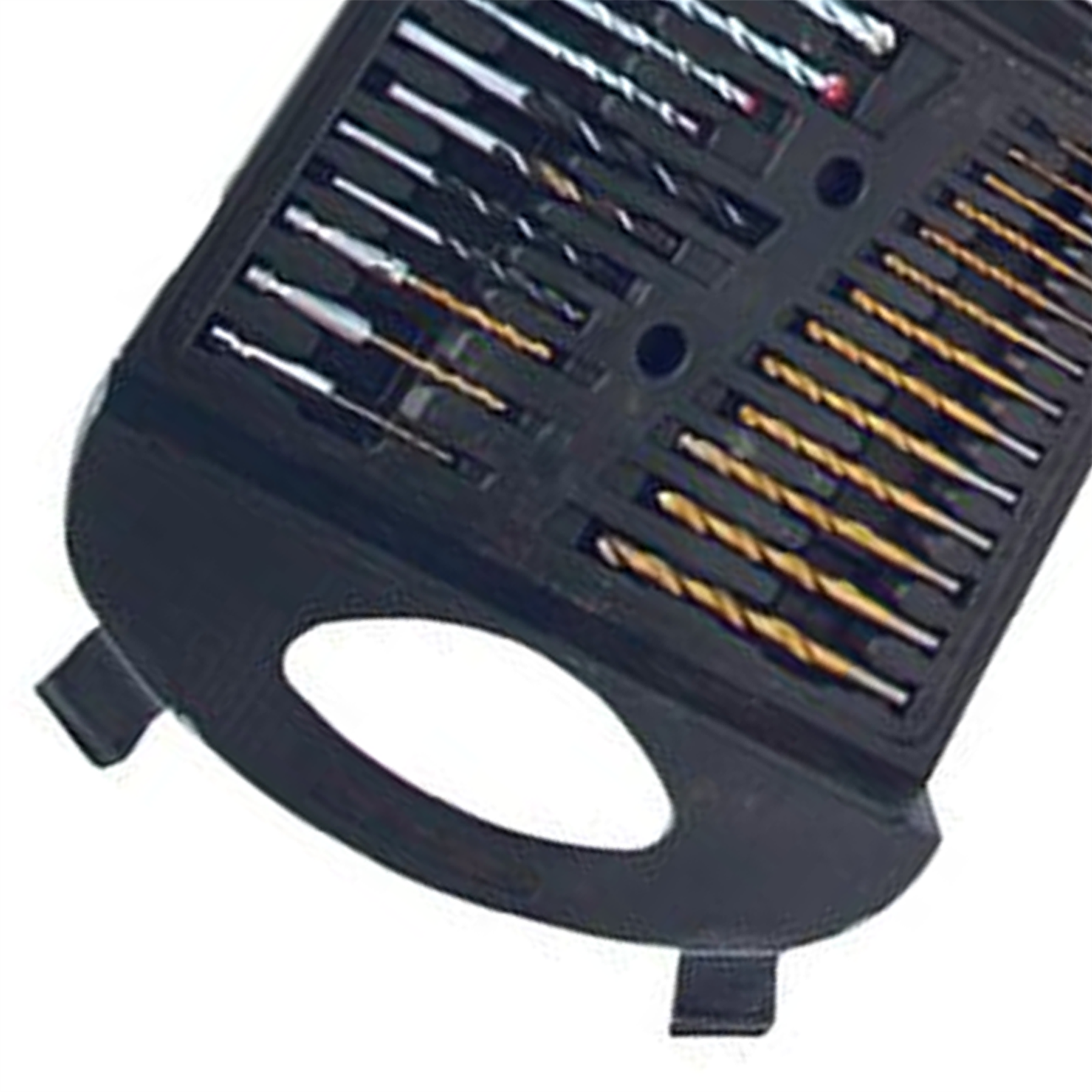 113 Piece Hss Metric Twist Drill Bit Set Carry Case Hss Titanium-Coated
