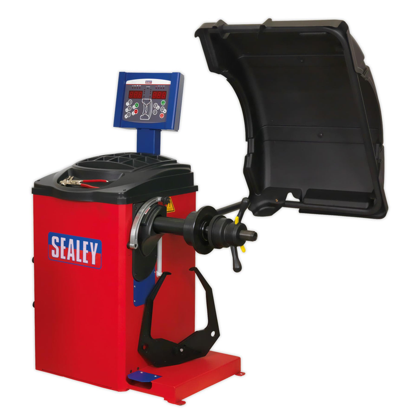 Sealey Wheel Balancer - Semi-Automatic Standby Mode Quick Release