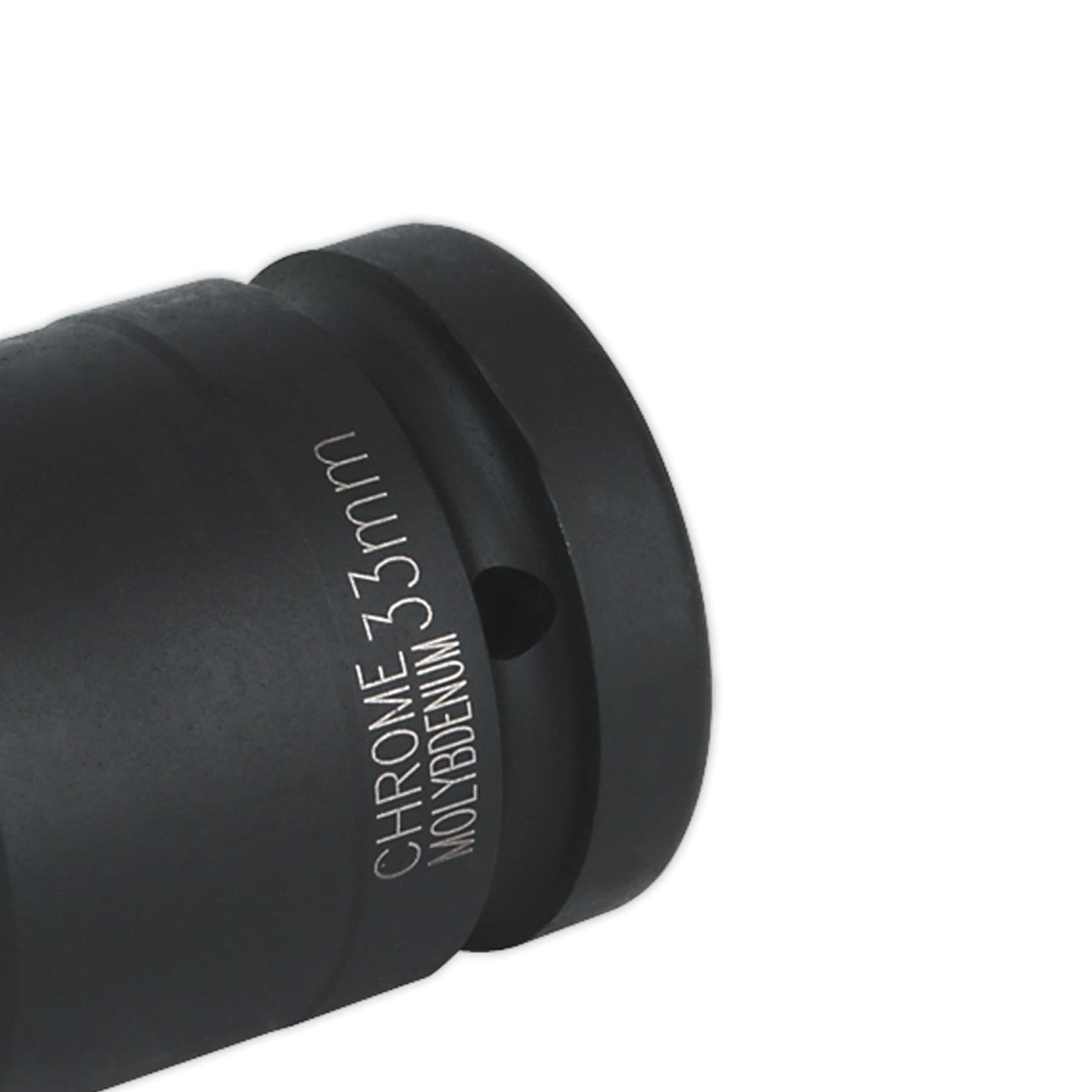 Sealey Impact Socket 33mm 1"Sq Drive