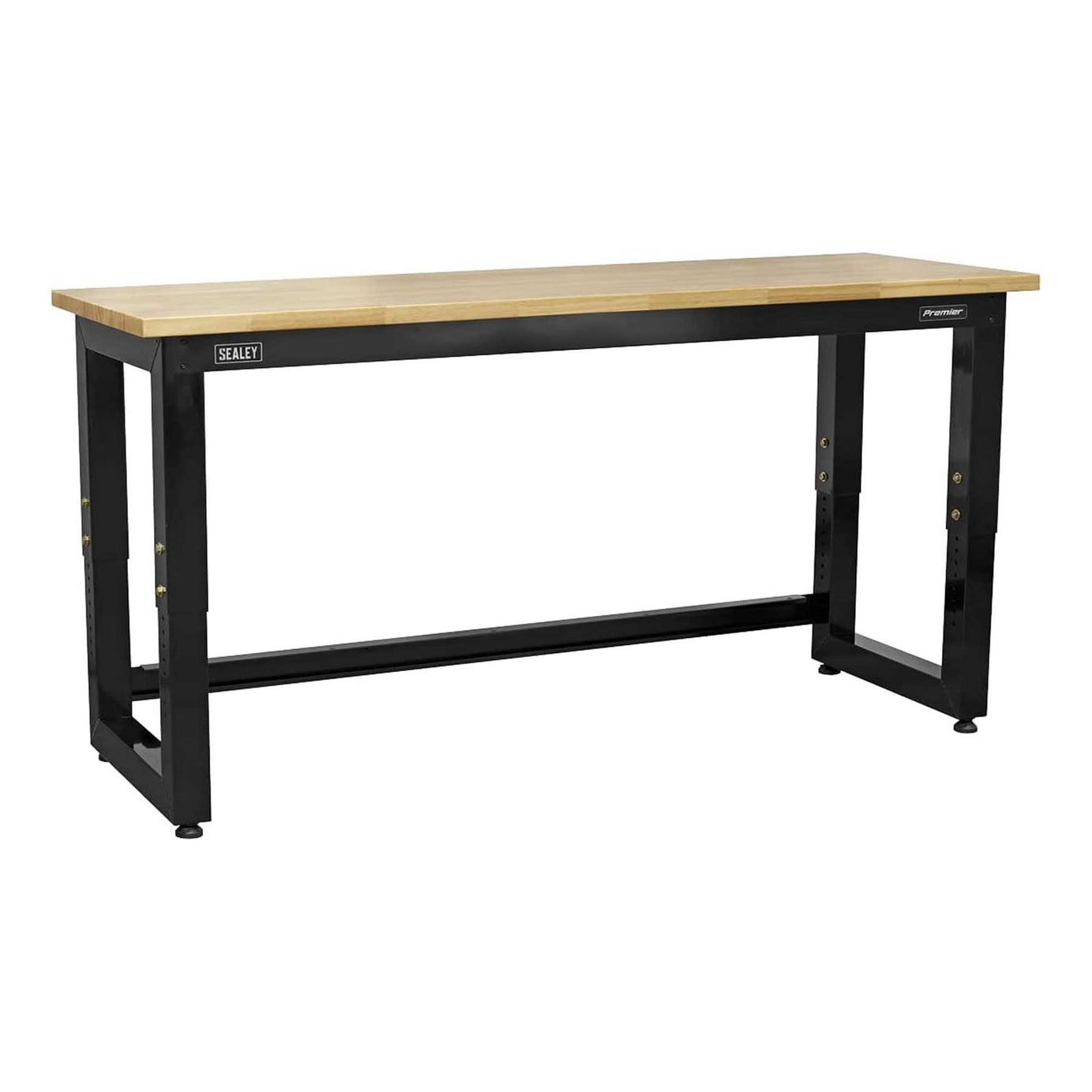 Sealey Steel Adjustable Workbench with Stainless Steel Worktop 1830mm - Heavy-Duty