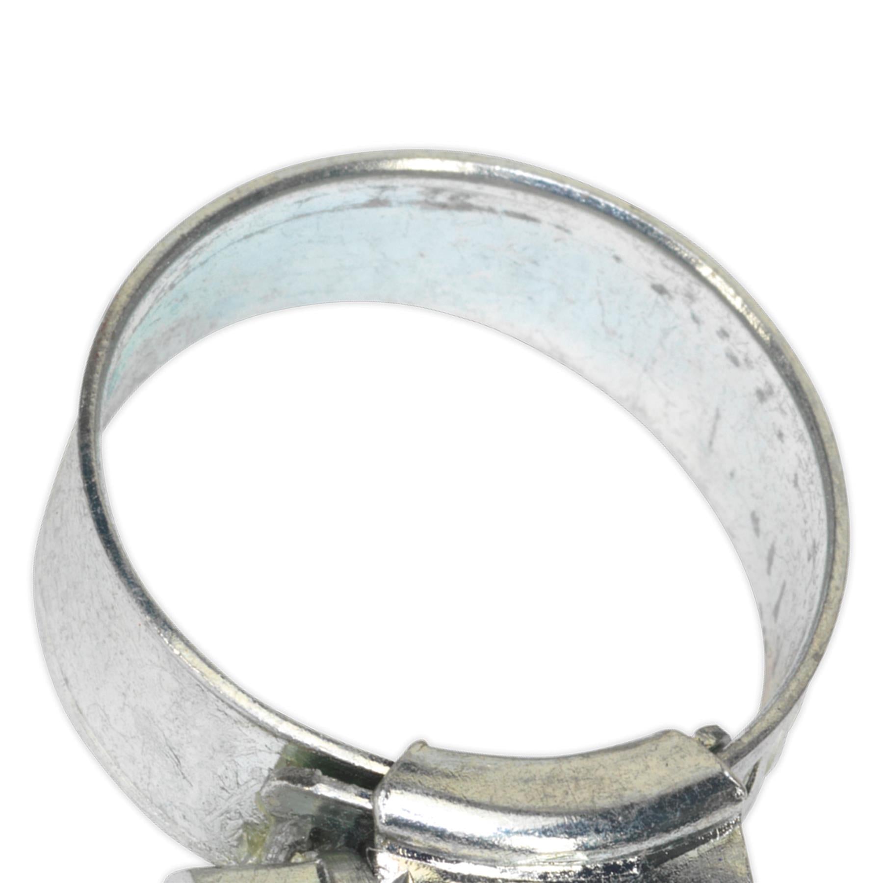 Sealey Hose Clip Zinc Plated 16-22mm Pack of 30