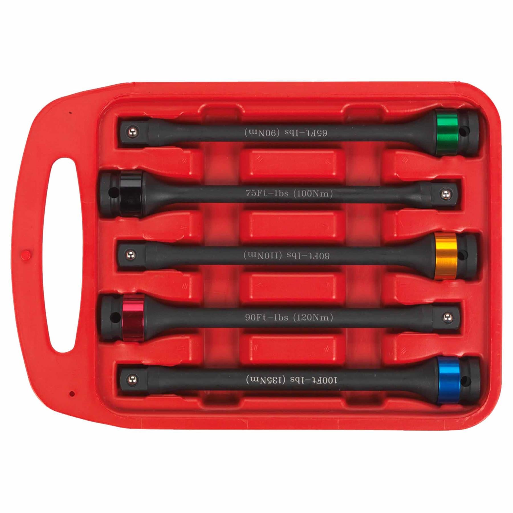 Sealey Torque Stick Set 5pc 1/2"Sq Drive