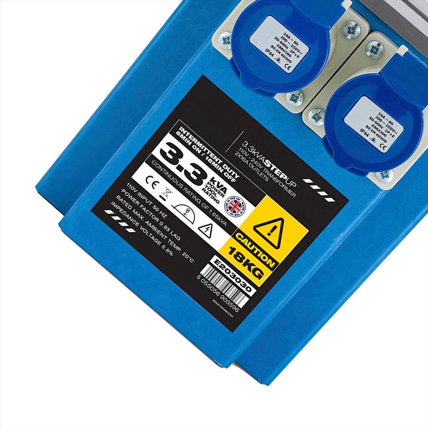 Defender 3.3kVA Step Up Transformer 230V 3300W