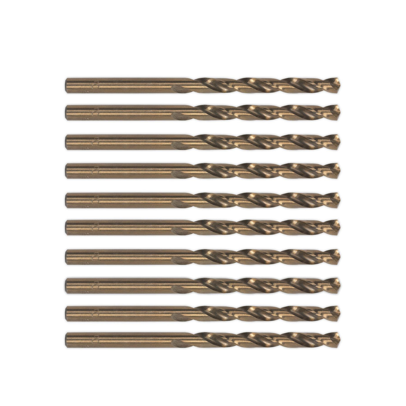 Sealey HSS Cobalt Fully Ground Drill Bit 8.5mm Pack of 10