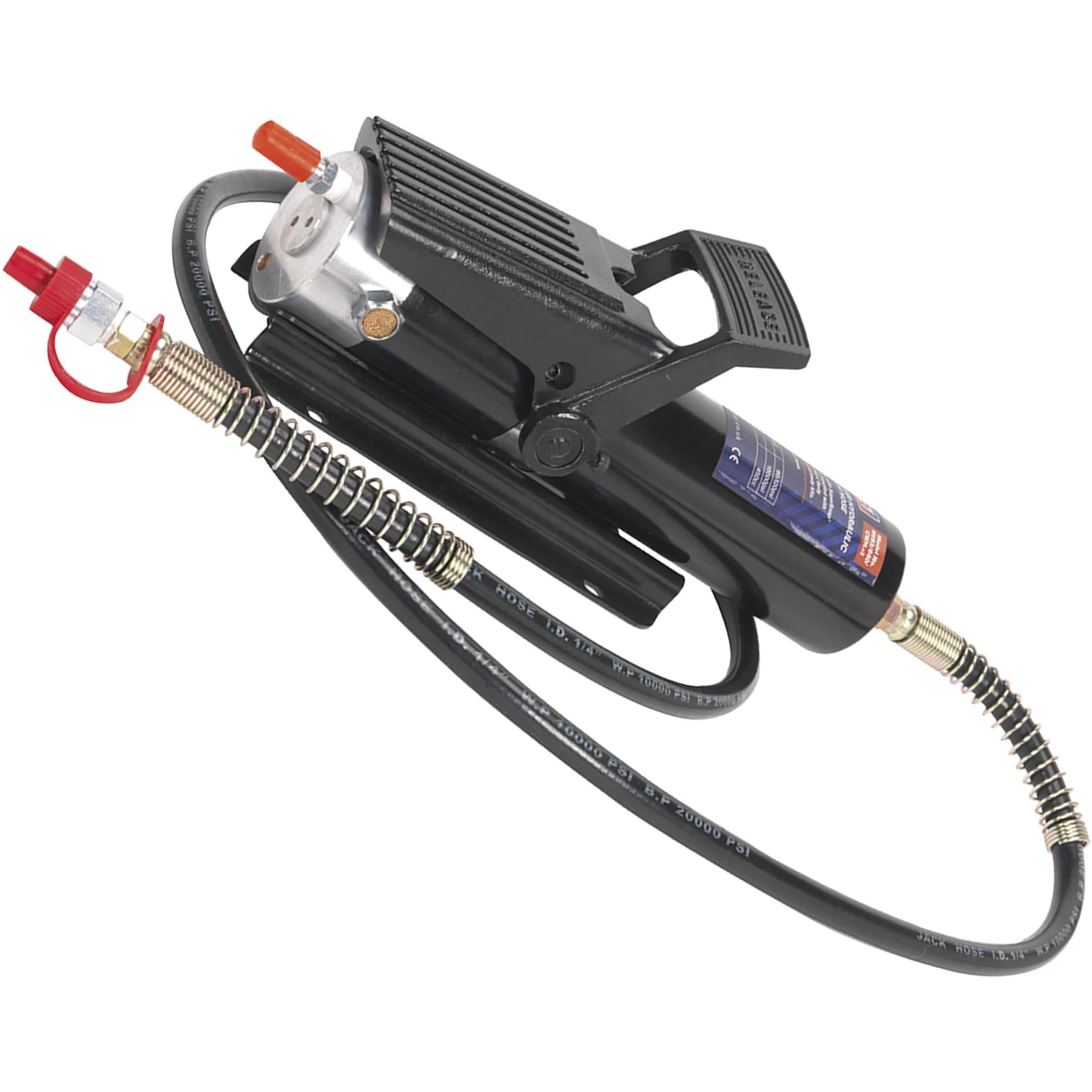 Sealey Air Hydraulic Pump 10tonne with Hose - RE83/840/CWH