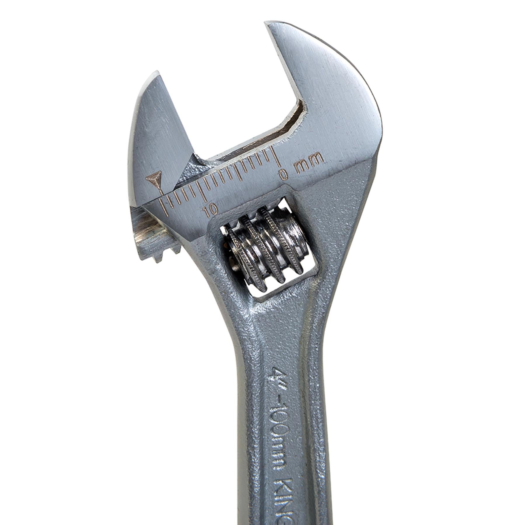 King Dick Adjustable Wrench 4" 100mm British Made Garage Diy