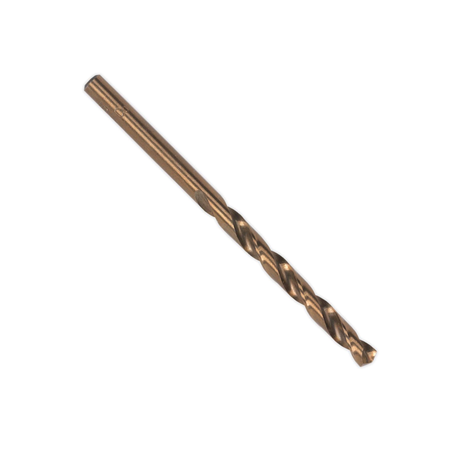 Sealey HSS Cobalt Fully Ground Drill Bit Ø4.5mm Pack of 10