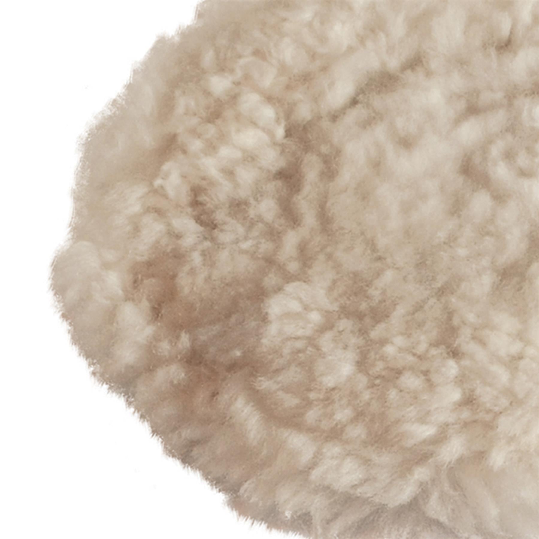 Hook & Loop Lambswool Bonnet 180mm Sanding And Polishing DIY Quality
