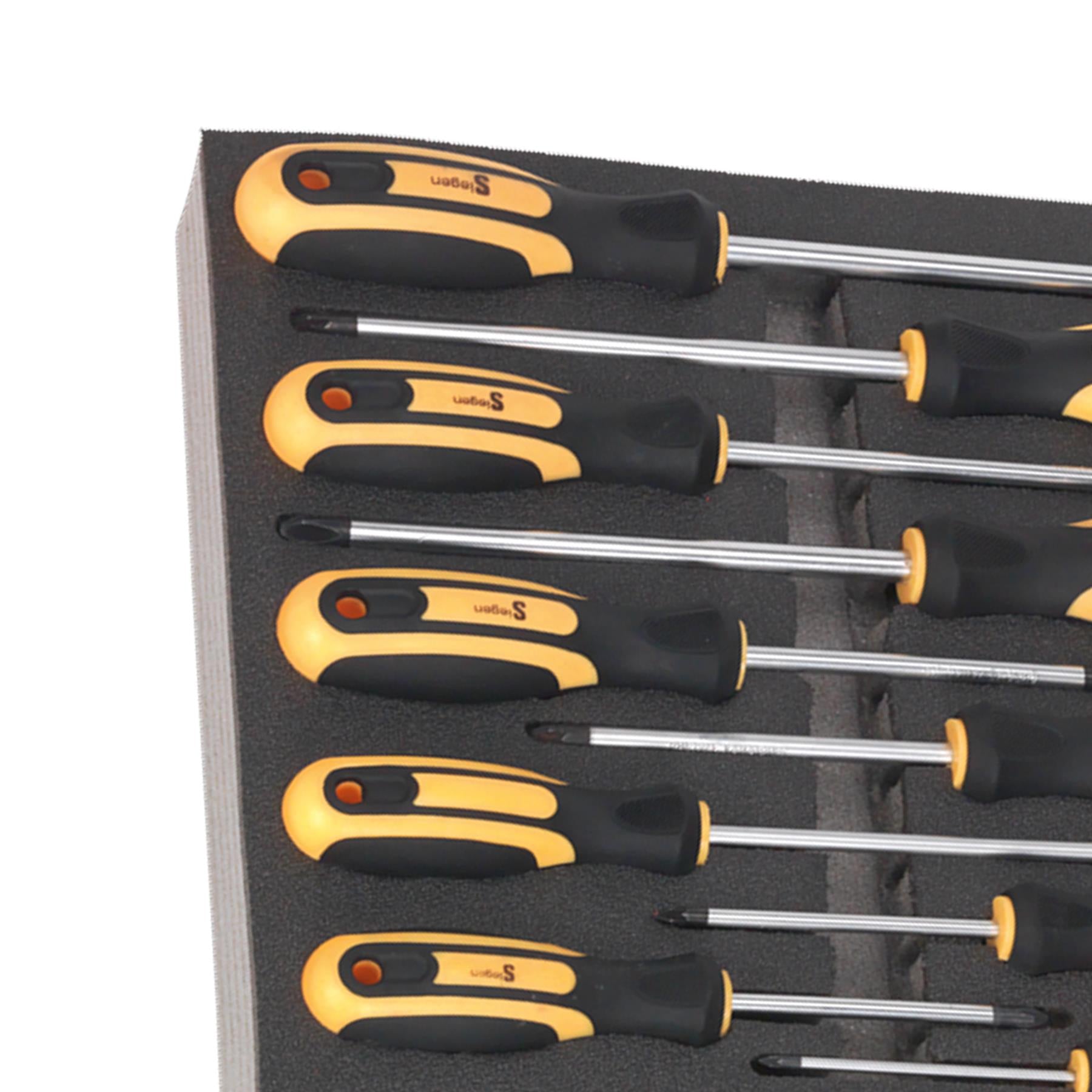 Sealey Tool Tray with Screwdriver Set 20pc