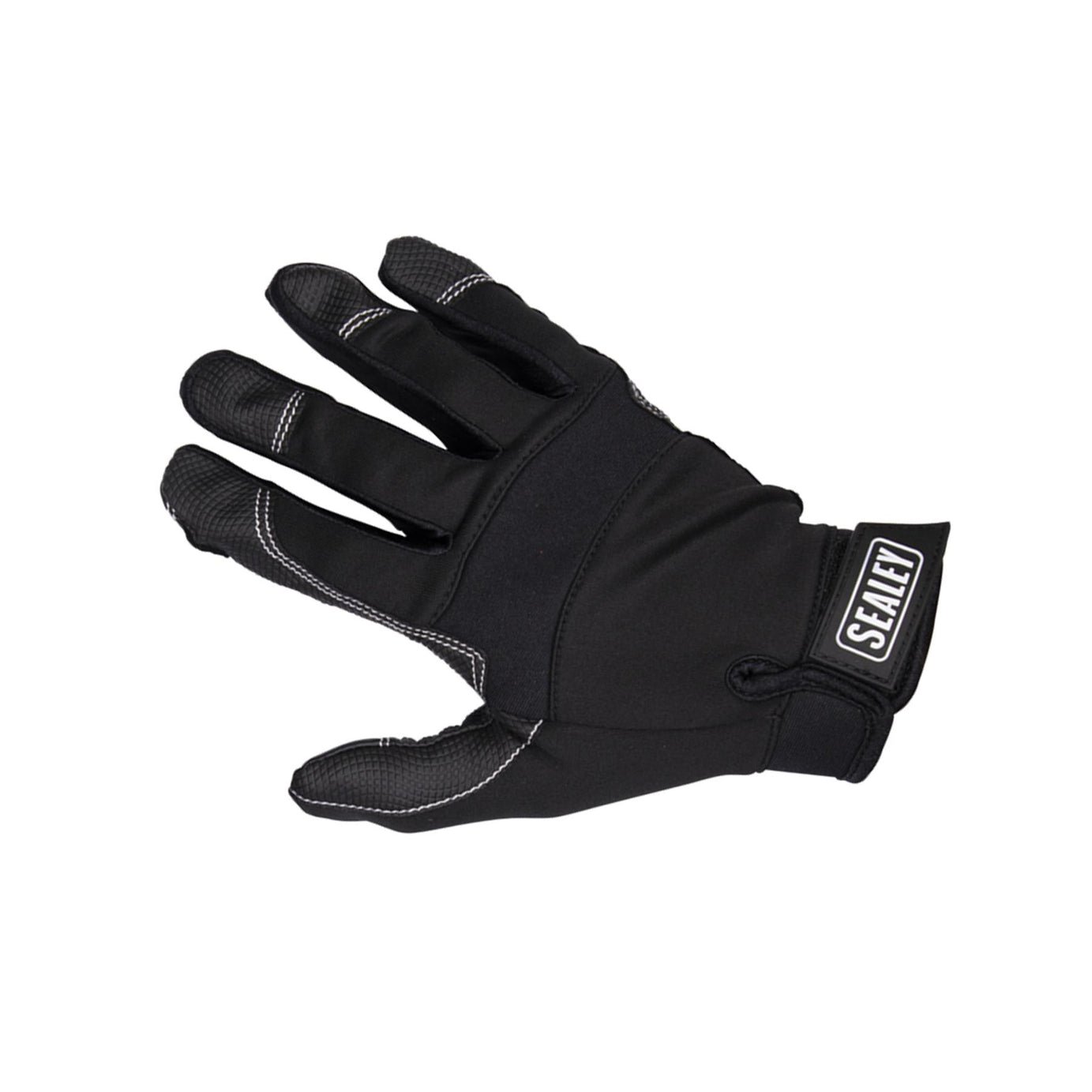 Sealey Mechanic's Gloves Light Palm Tactouch - Large