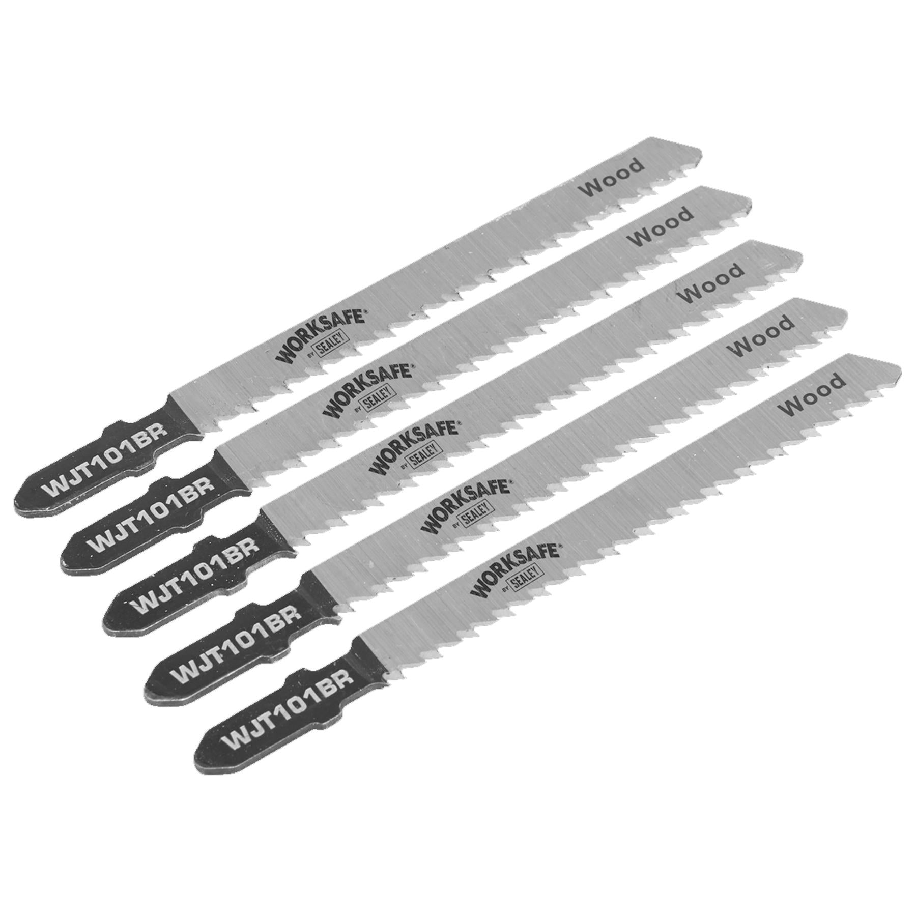 Sealey Jigsaw Blade 75mm 10tpi - Pack of 5 Chrome Vanadium