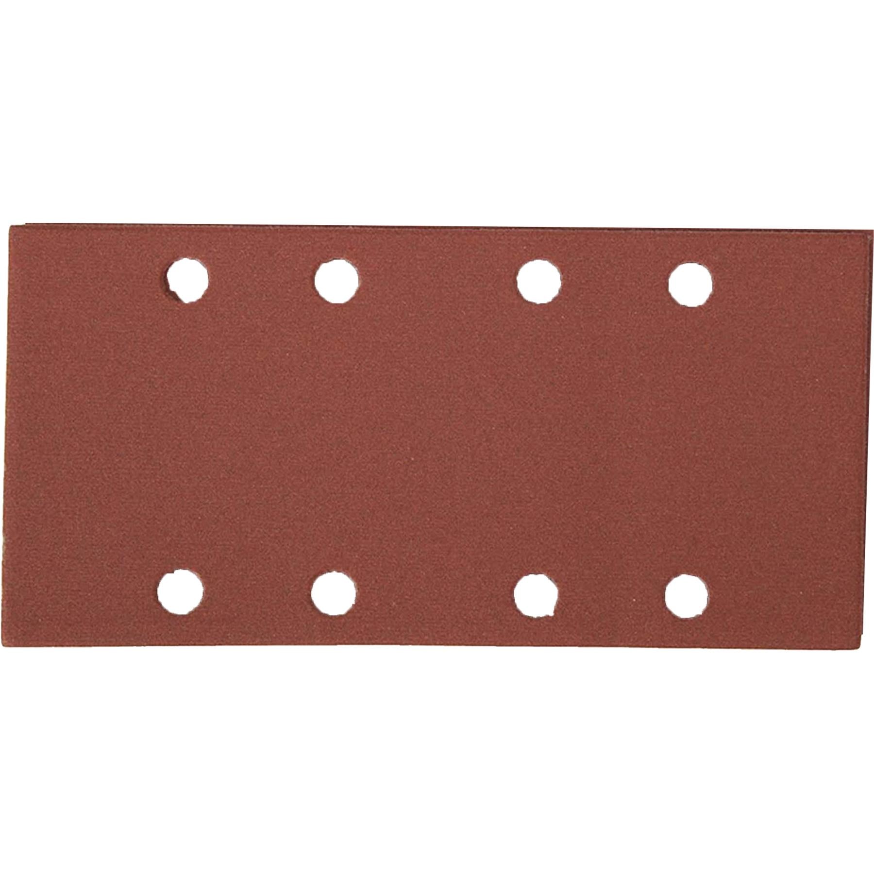 20 x 1/3 Punched Sanding Sheets, 93 x 190mm Sandpaper Pads Sander Hook and Loop Mix Grit