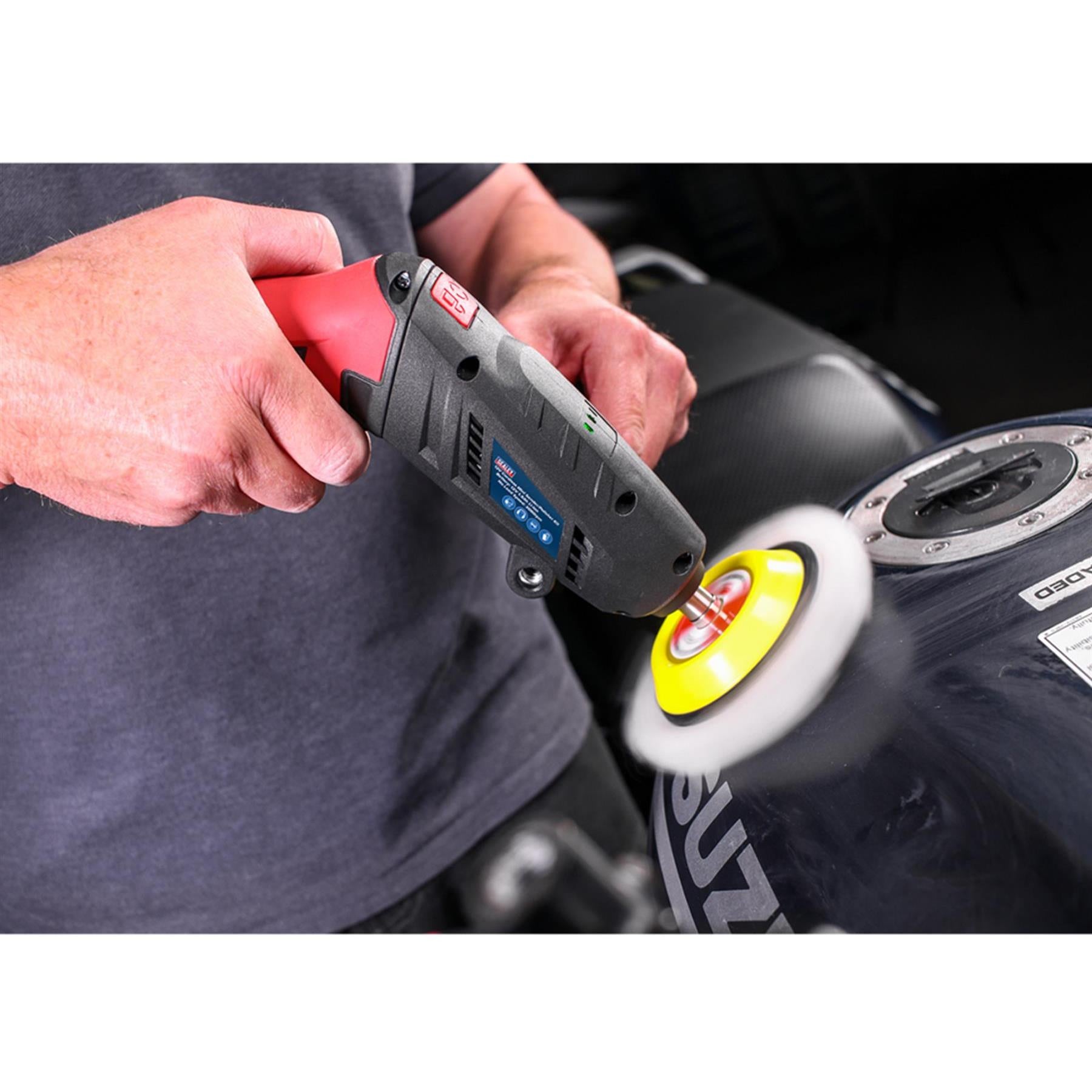 Sealey Cordless Mini Sander/Polisher Kit 12V