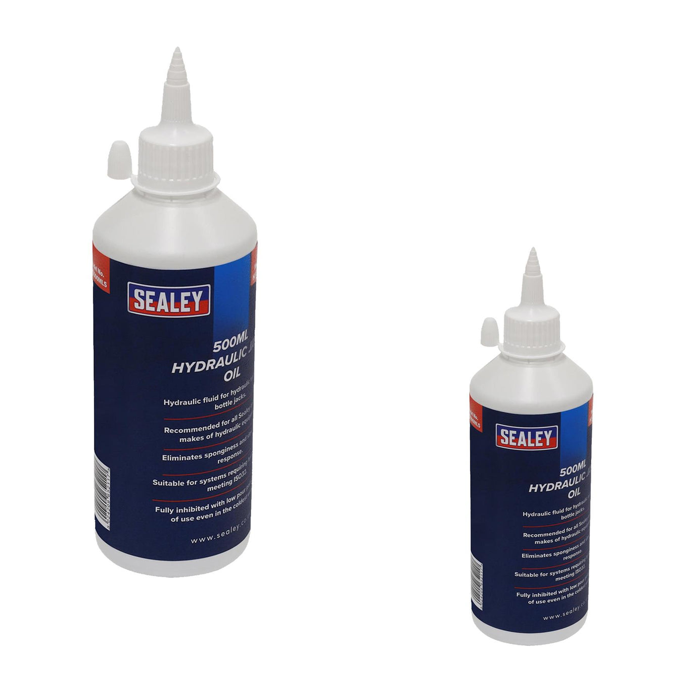 Sealey Hydraulic Jack Oil 500ml - Pack of 12