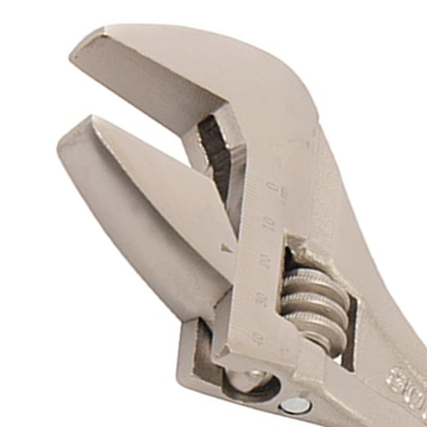 Adjustable Wrench 300mm Length - Jaw 32mm Corrosion-Resistant Satin Finish