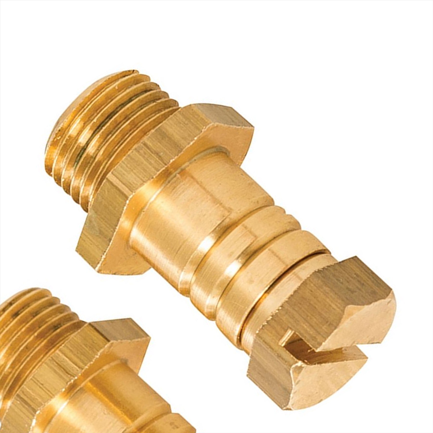 Pressure Test Nipple Corossion Resistant Polished Brass / General Use 3Pk
