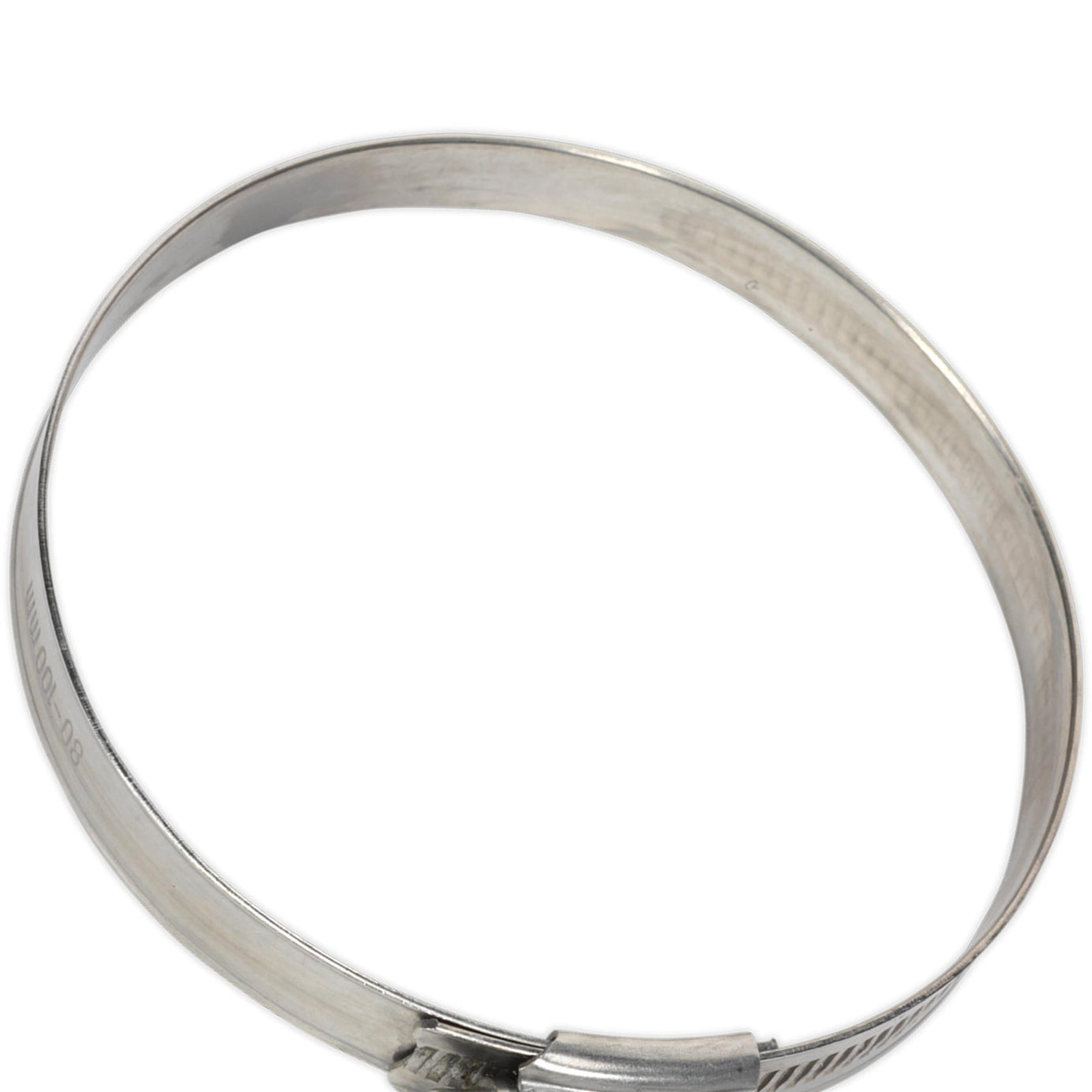 Sealey Hose Clip Stainless Steel 80-100mm Pack of 5