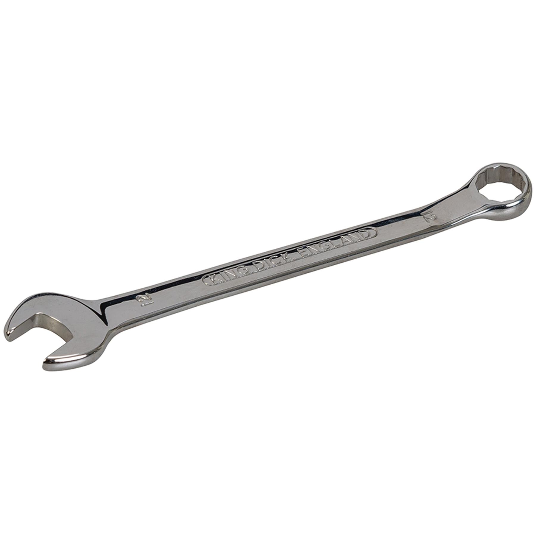 King Dick metric 12 MM polished chrome combination spanner wrenches spanners