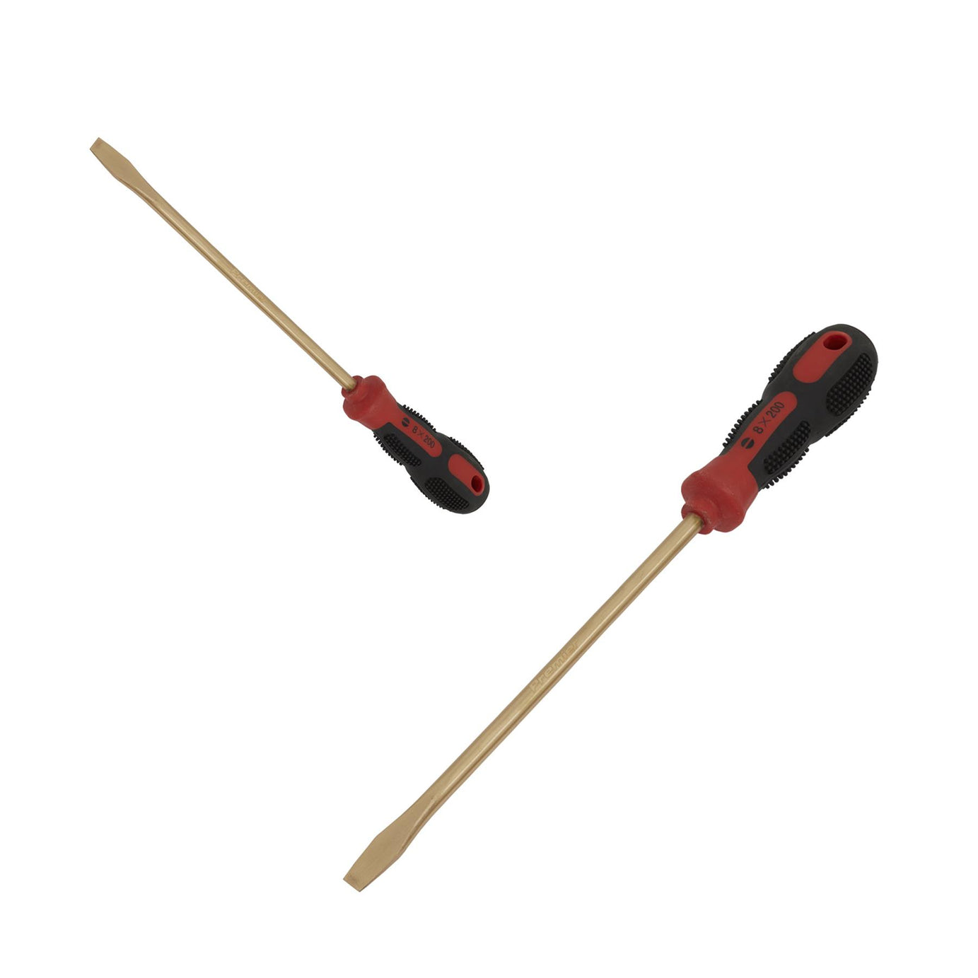 Sealey Screwdriver Slotted 8 x 200mm - Non-Sparking