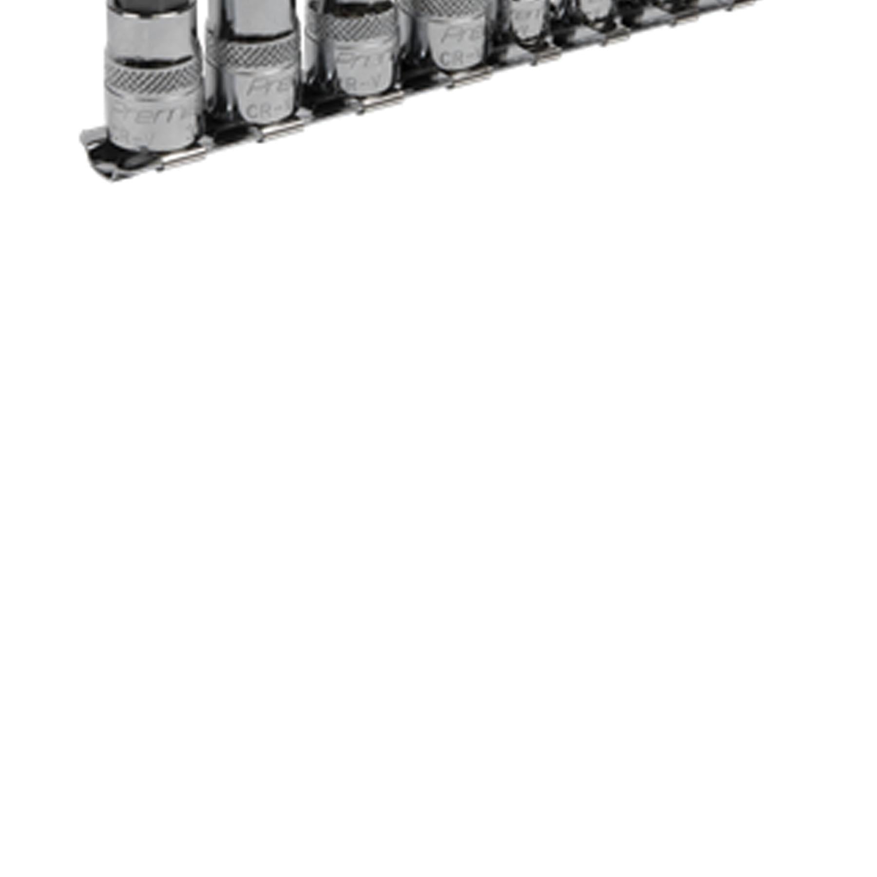 Sealey Hex Socket Bit Set Lock-On 8pc 1/4" & 3/8"Sq Drive Imperial