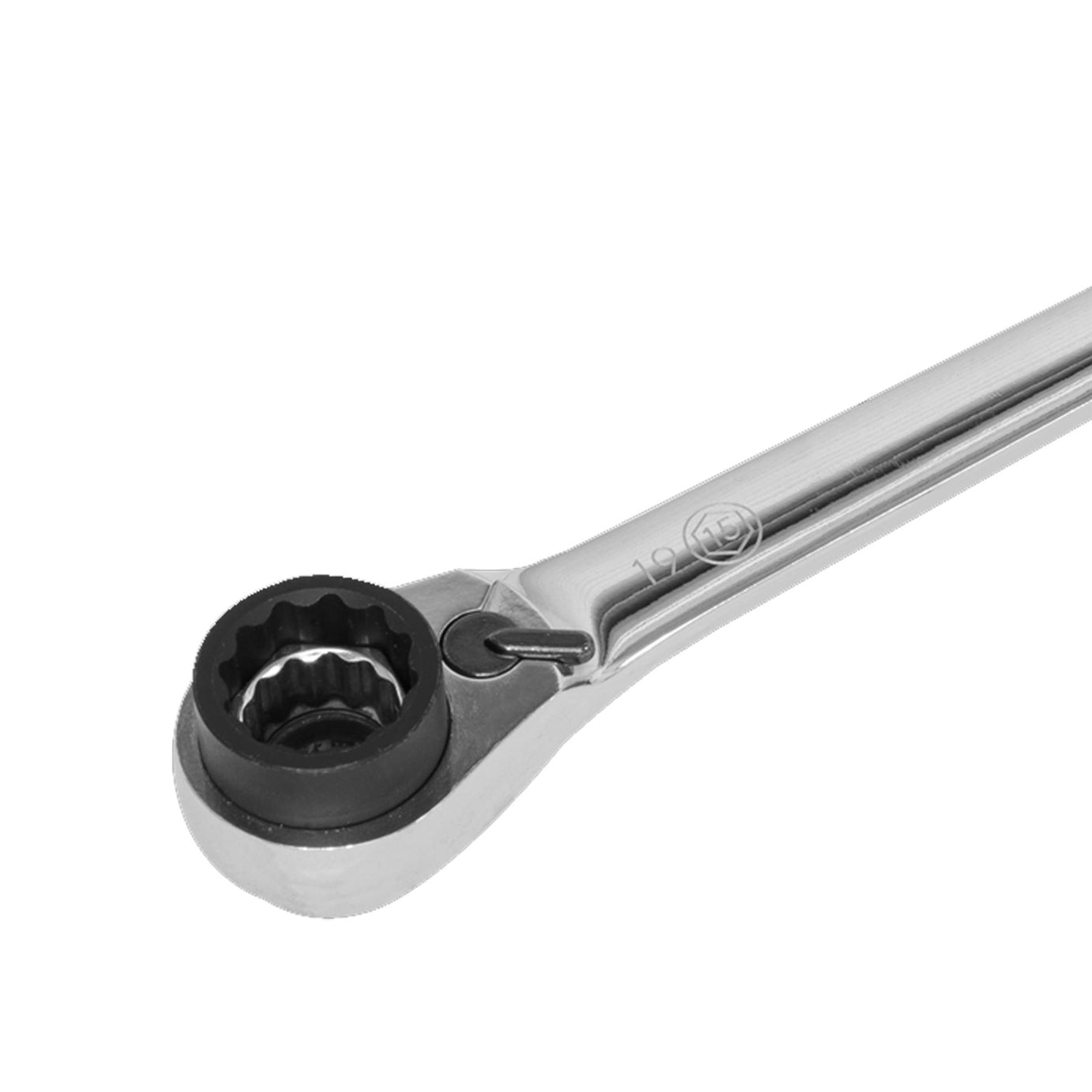 Sealey Ratchet Ring Spanner 8-in-1 Reversible Metric