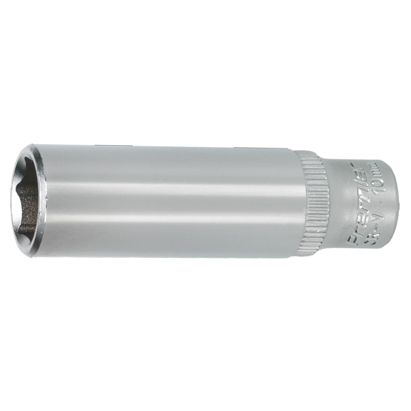 Sealey WallDrive Socket 10mm Deep 1/4"Sq Drive Chrome Vanadium steel