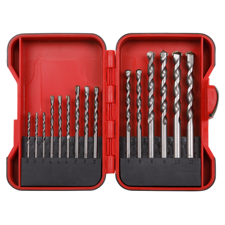 Sealey Masonry Drill Bit Set 15pc