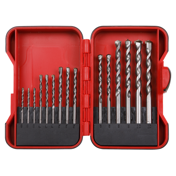 Sealey Masonry Drill Bit Set 15pc