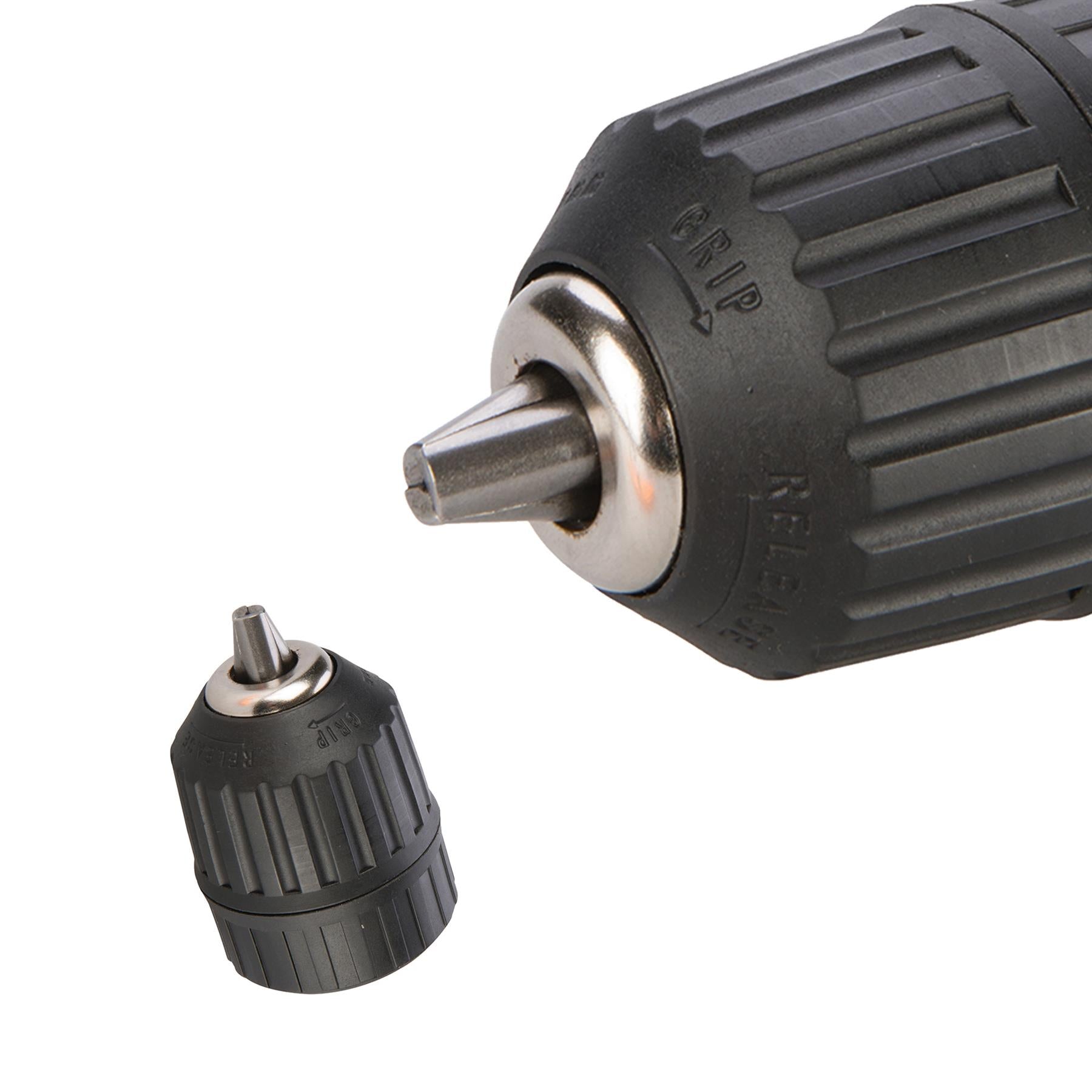 10mm - 3/8" 24UNF Professional Keyless Drill Chuck