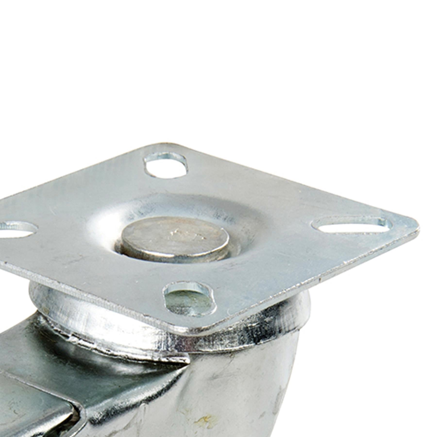 Heavy Duty Swivel Rubber Castor Caster Wheels Cart Wheel 50mm