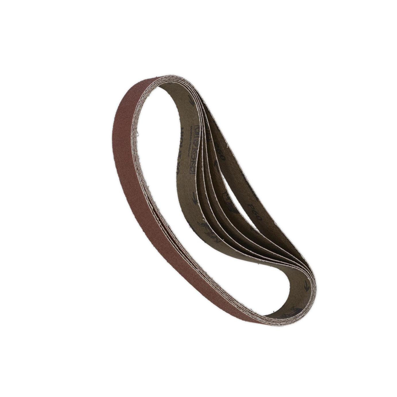 Sealey Sanding Belt 30 x 540mm 60Grit Pack of 5