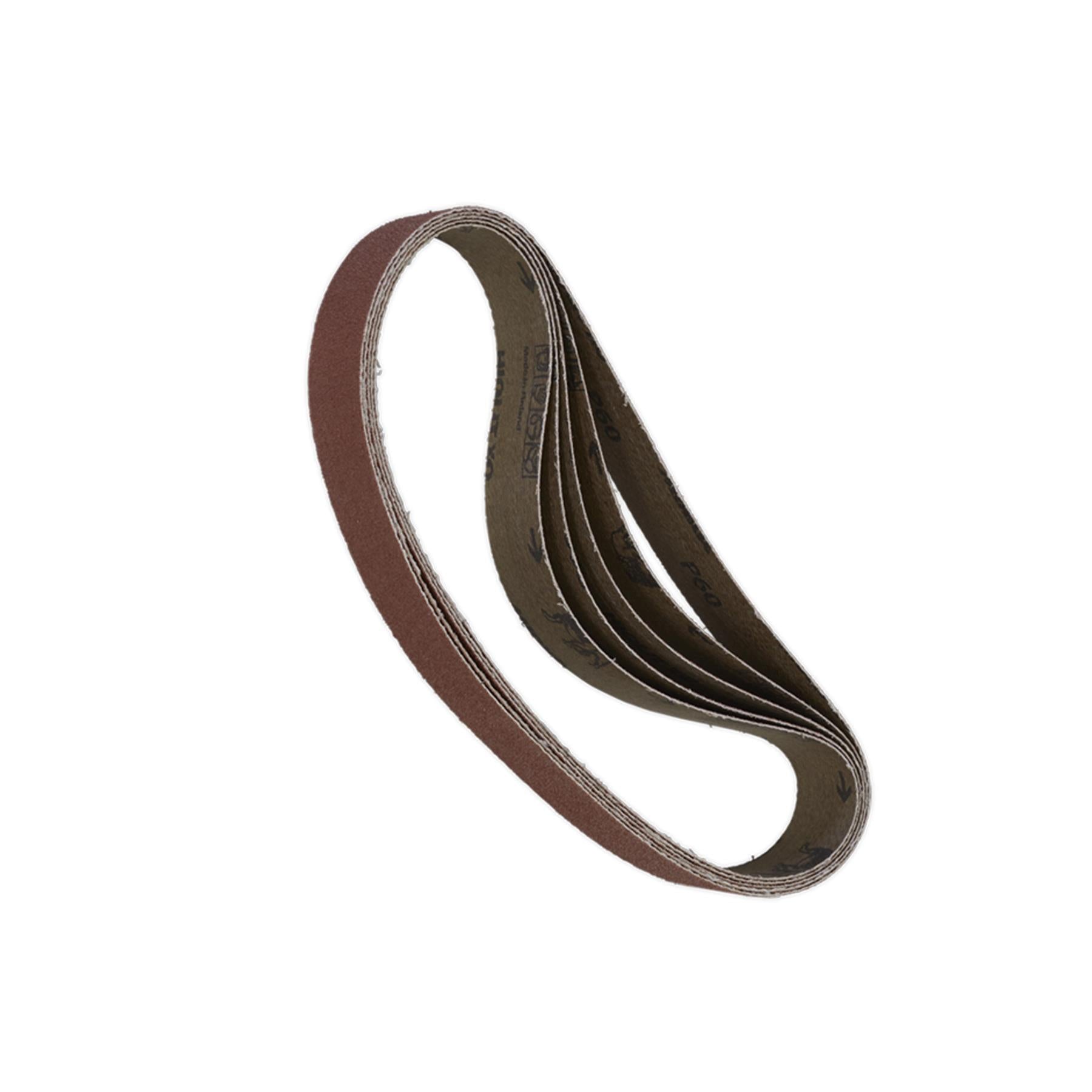 Sealey Sanding Belt 30 x 540mm 60Grit Pack of 5