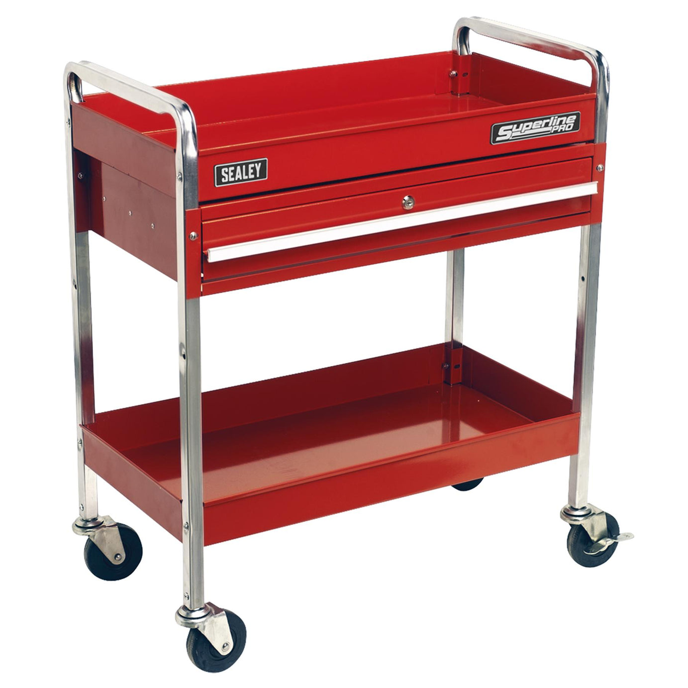 Sealey Trolley 2-Level Heavy-Duty with Lockable Drawer