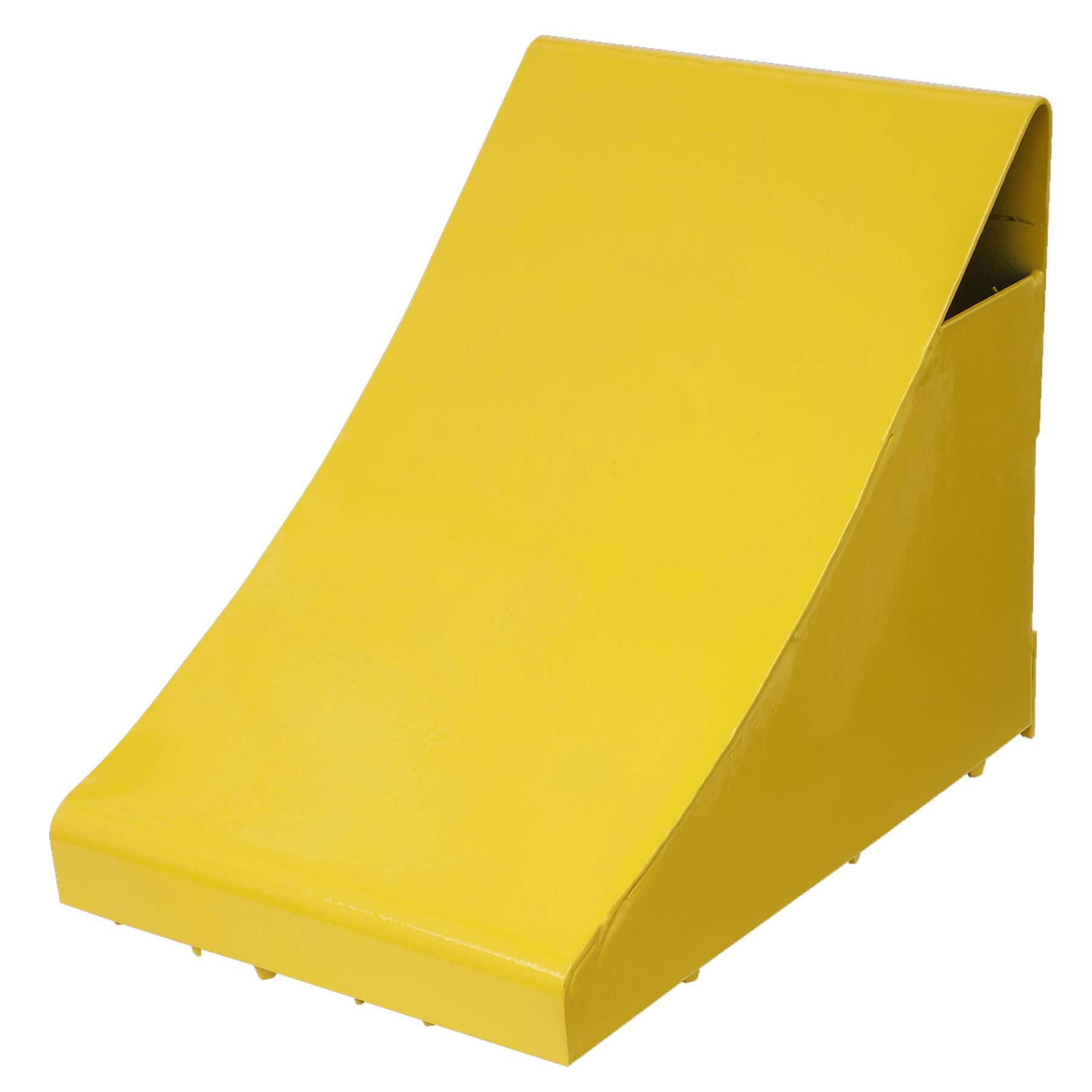 Heavy-Duty Steel Wheel Chock - Single 20tonne gross weight. Sealey