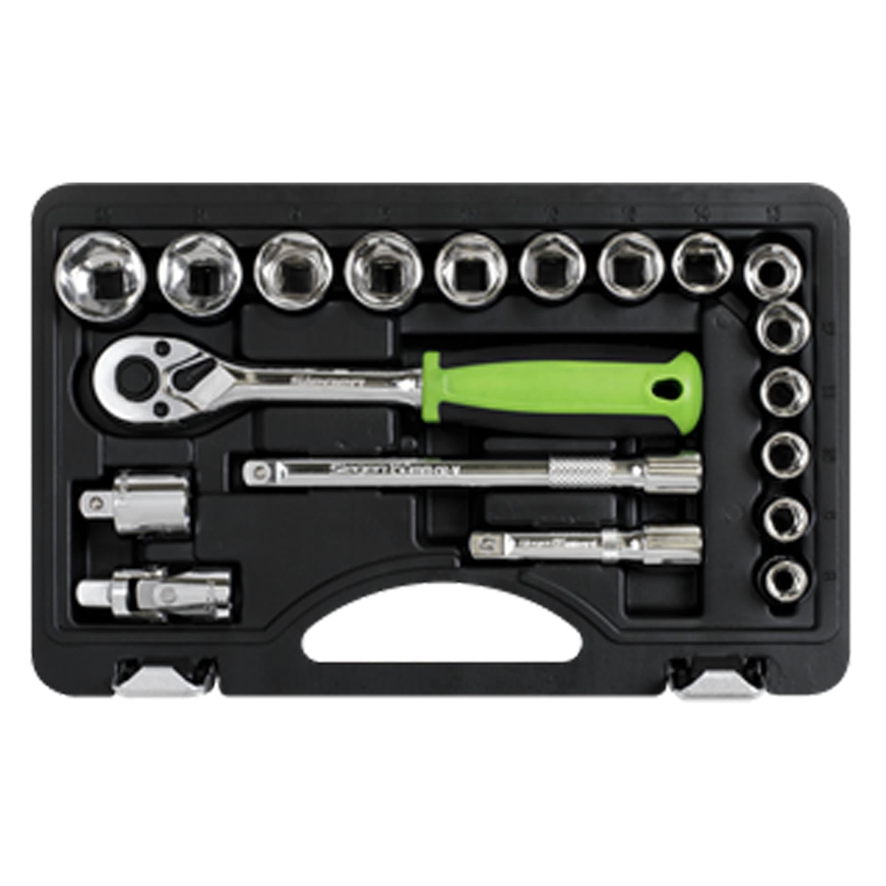 Sealey Socket Set 19pc 3/8"Sq Drive Metric