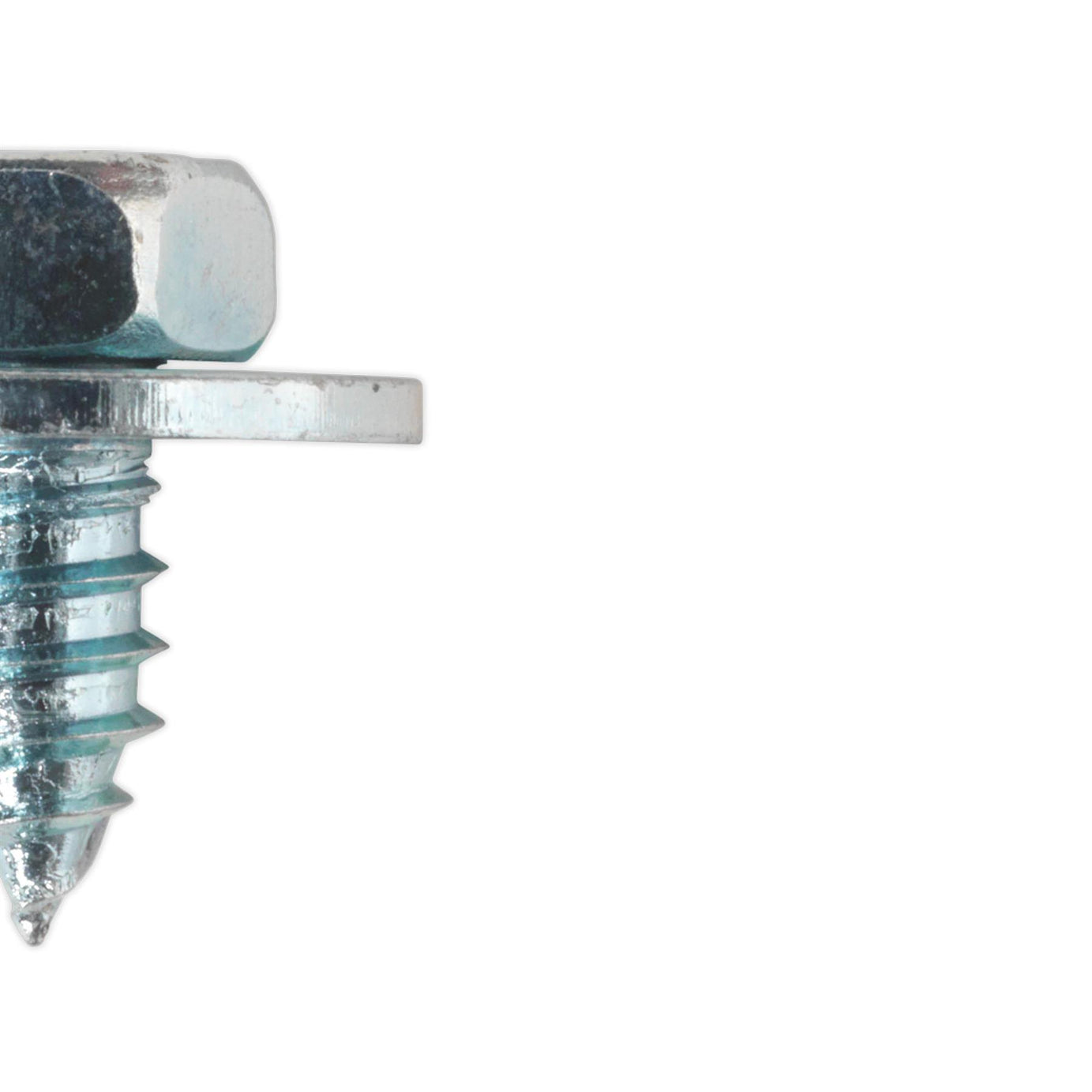 Sealey Acme Screw with Captive Washer M14 x 1/2" Zinc Pack of 100