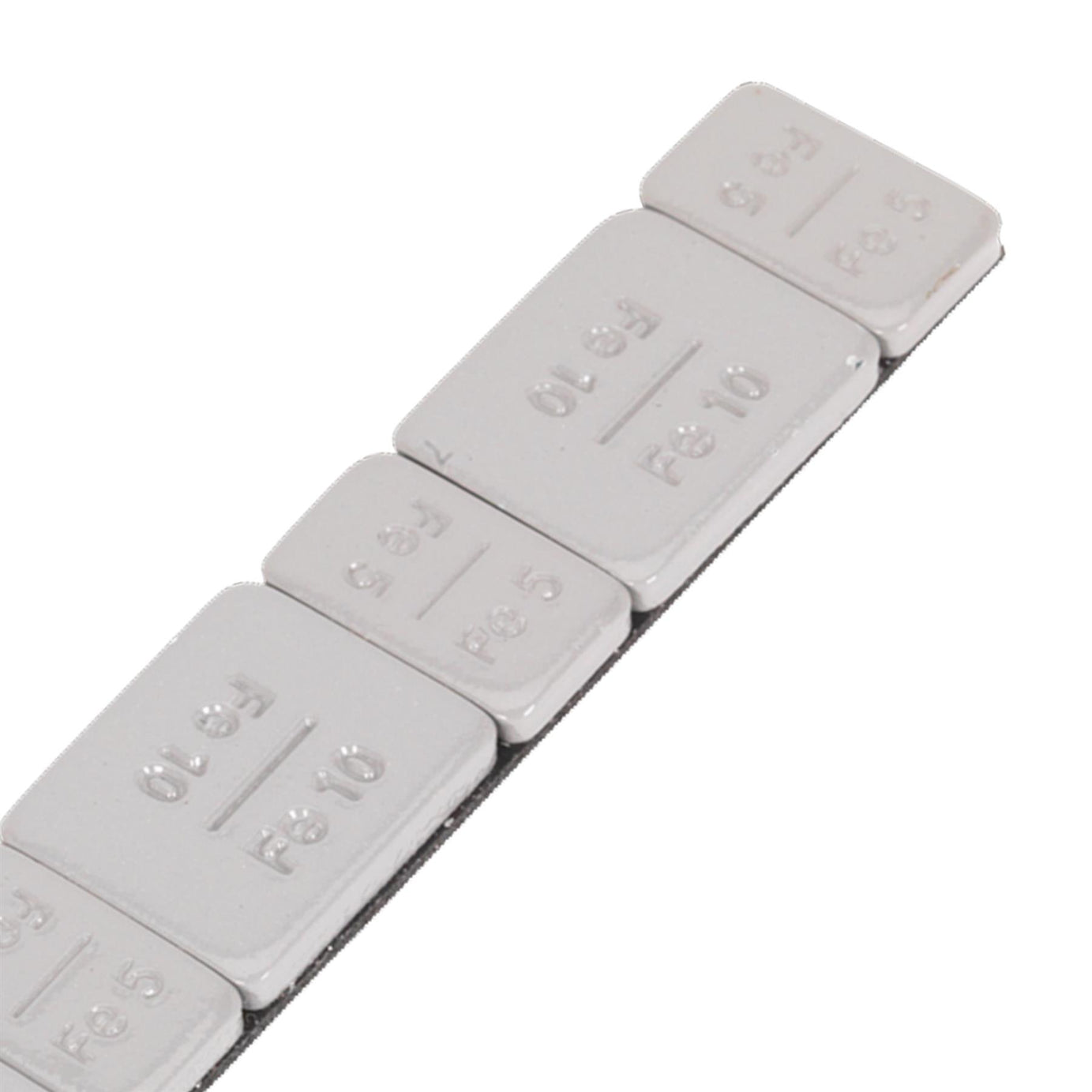 Wheel Weight 5 & 10g Adh Zinc-Steel Pl Coat Pk of 100x8 Sealey
