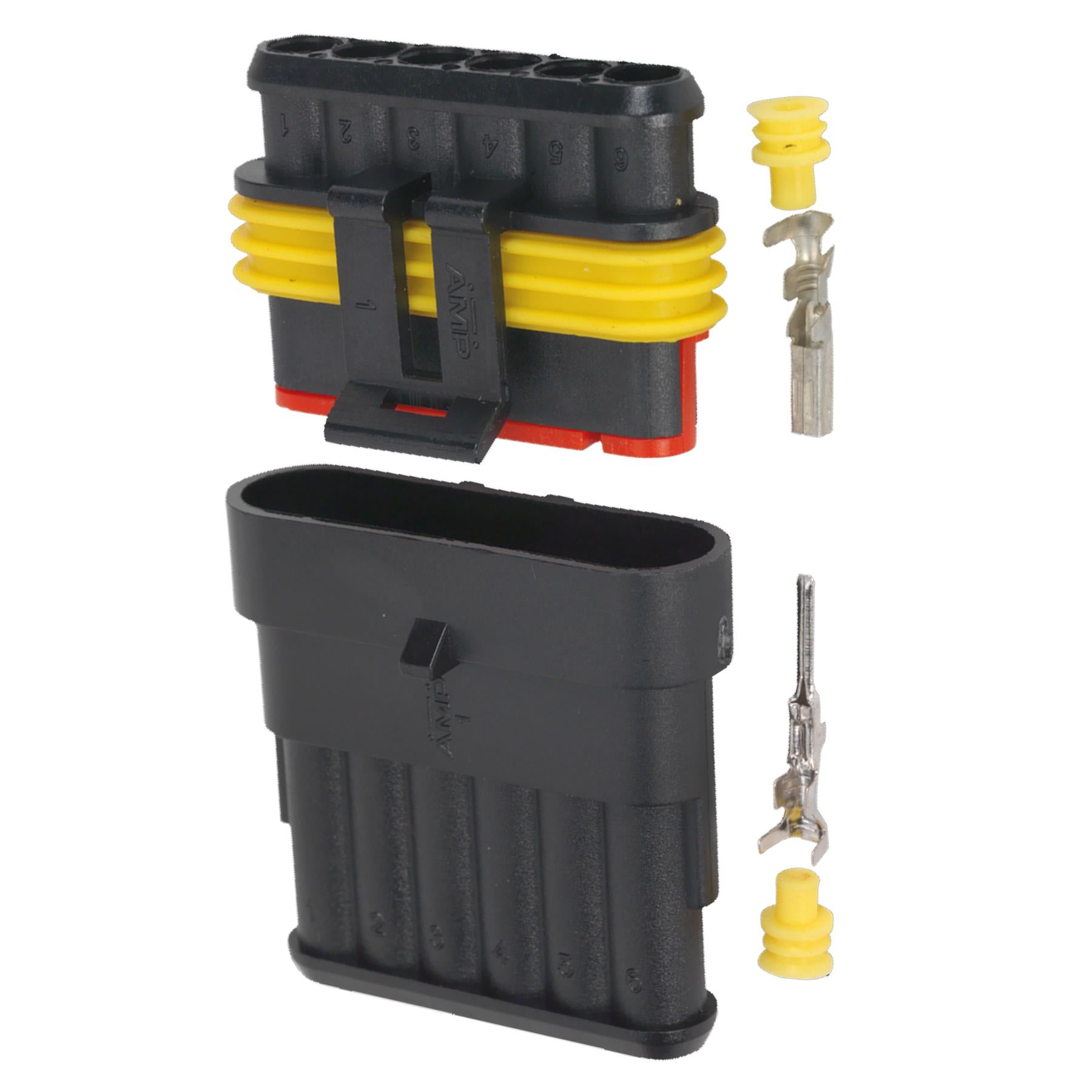 Sealey Superseal Male & Female Connector 6-Way