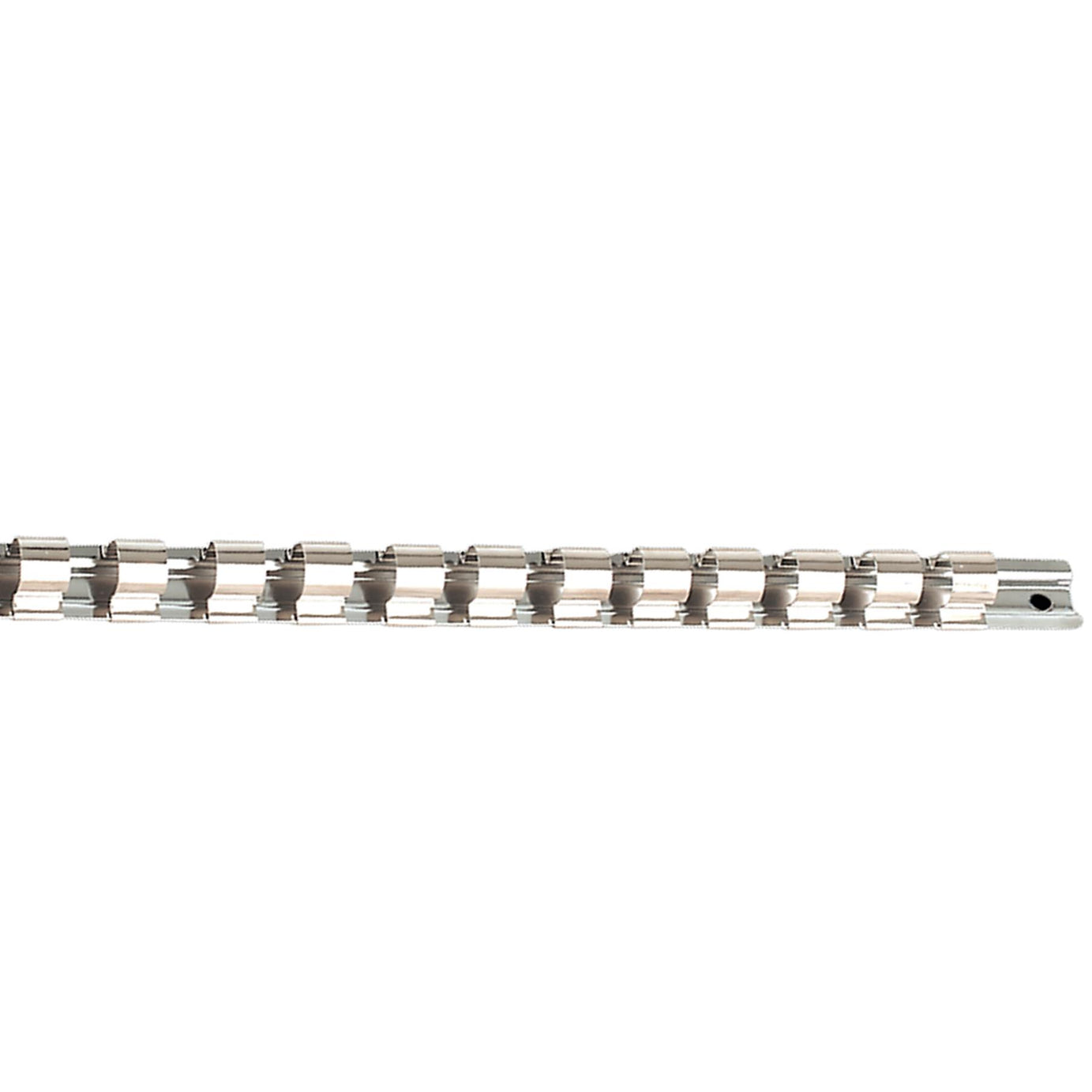 Sealey Socket Retaining Rail with 14 Clips 1/2"Sq Drive