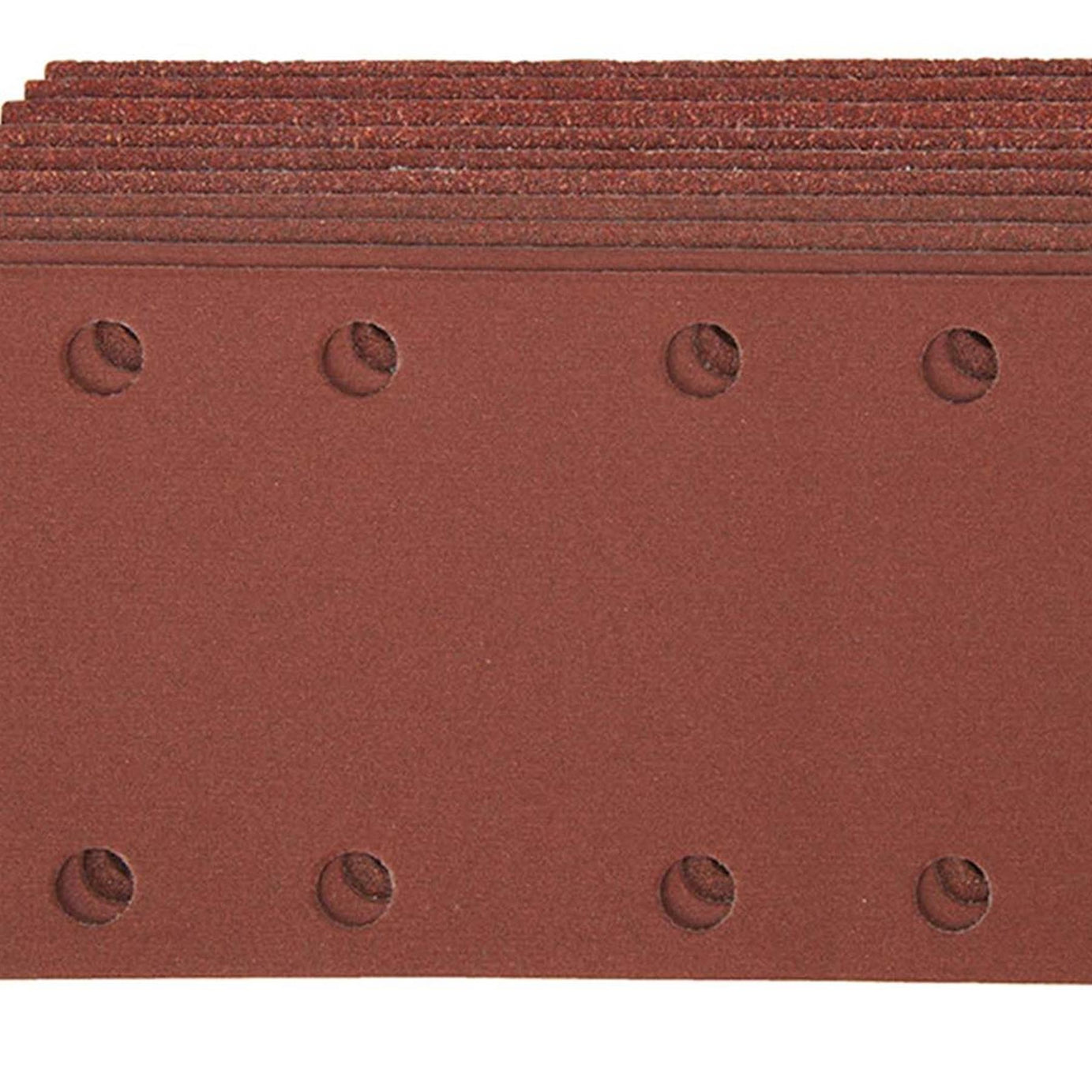 20 x 1/3 Punched Sanding Sheets, 93 x 190mm Sandpaper Pads Sander Hook and Loop Mix Grit