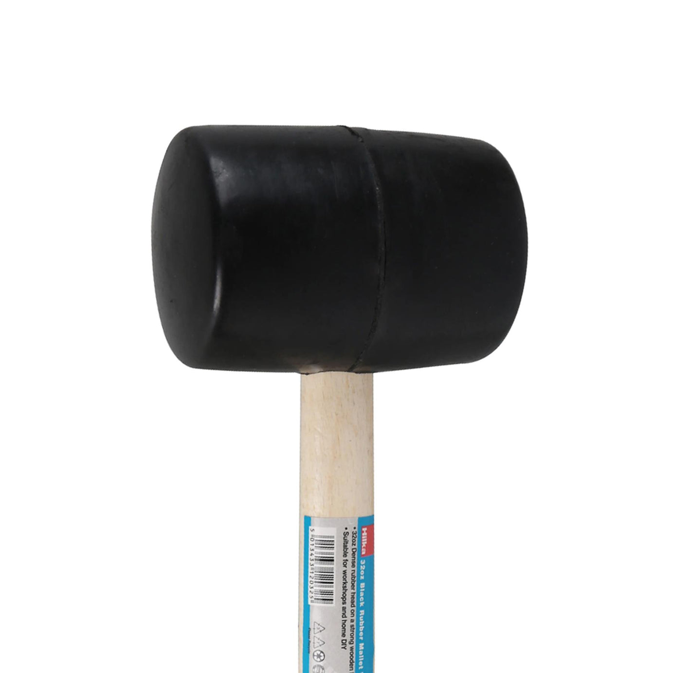 black rubber mallet